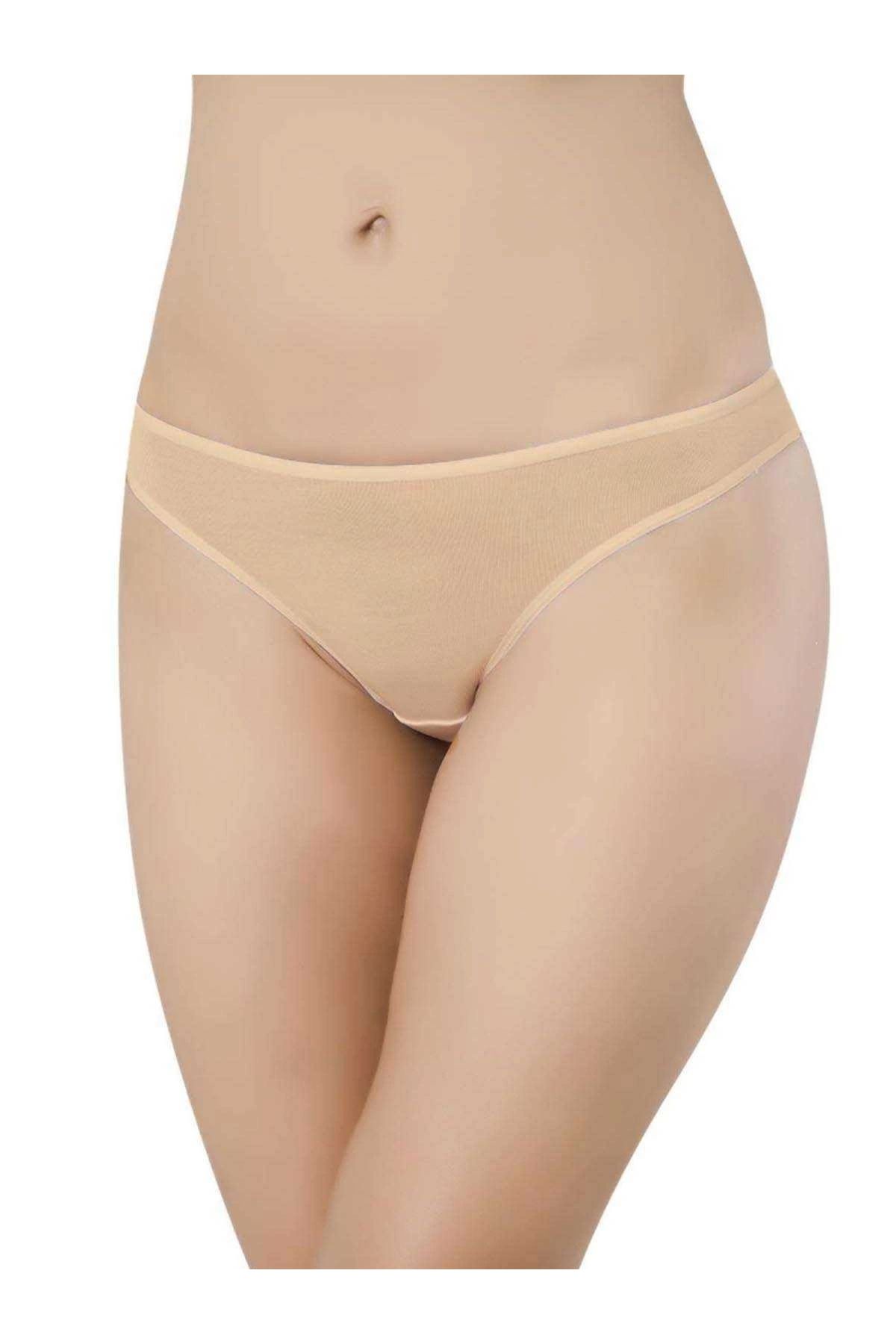 POLEXP Yumuşak Renkli Kadın Slip Seti - Şıklığın Rahatlığı