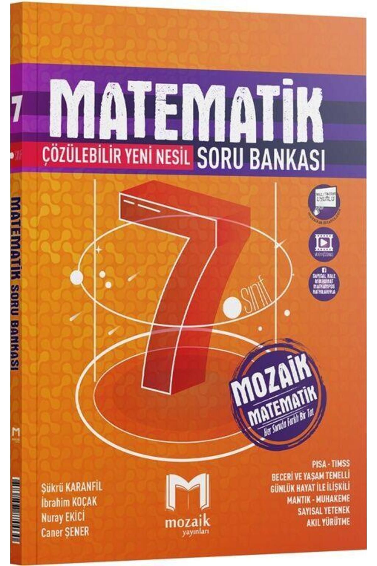 Ankara Kitap Merkezi 7. Sınıf Matematik Soru Bankası Mozaik Yayınları