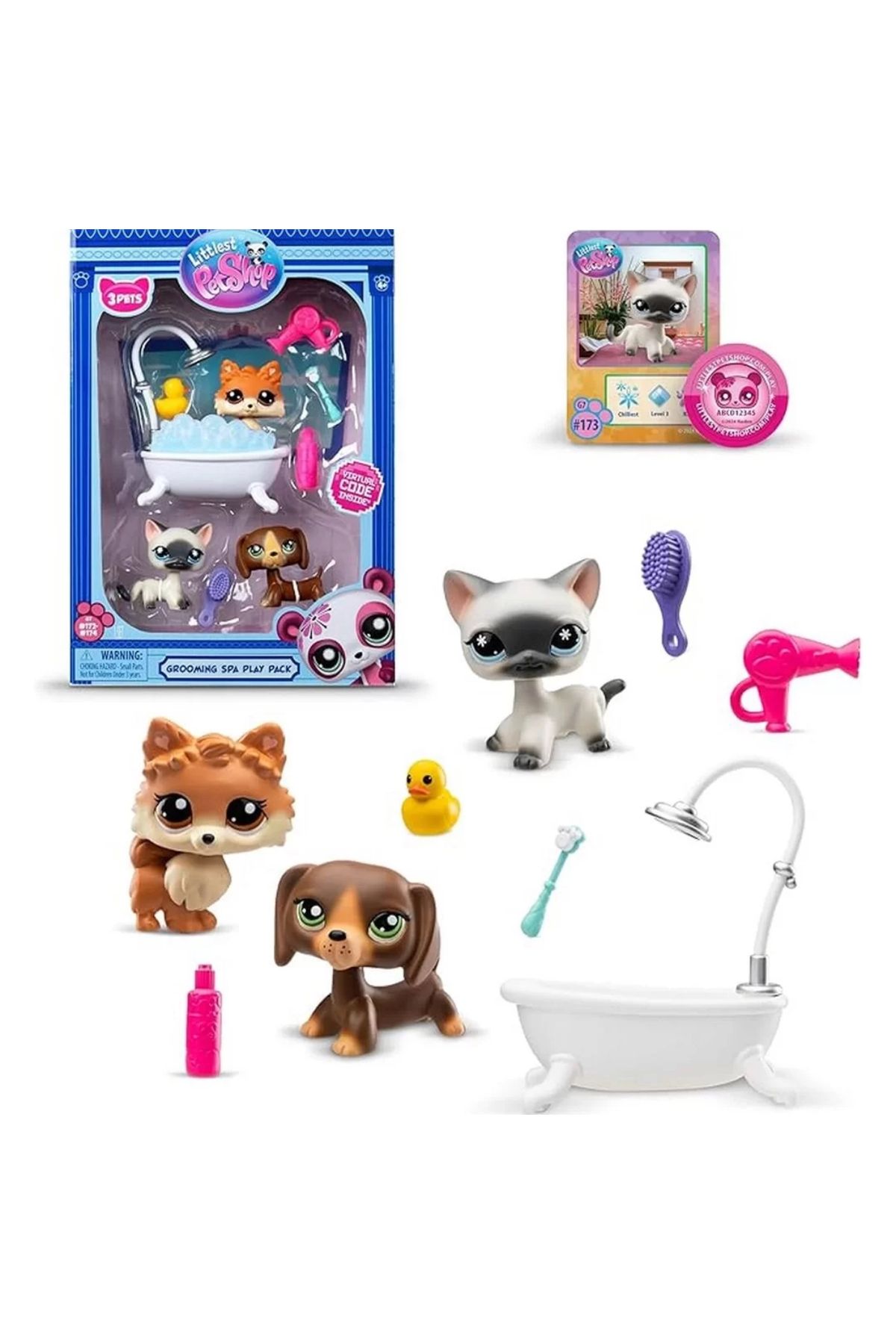 Littlest Pet Shop MİNİŞLER SPA GÜNÜ FİGÜR SET