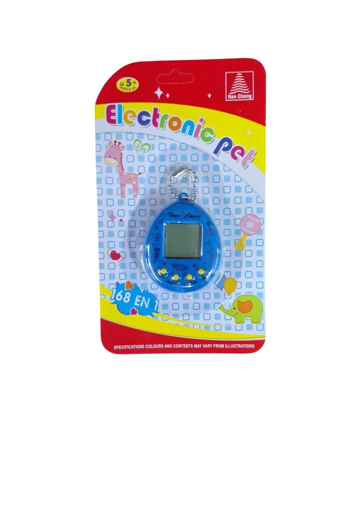 Sunman SEÇTİM ALDIM HAN CHENG ELEKTRONİK SANAL BEBEK HC-8072 4 RENK 5+