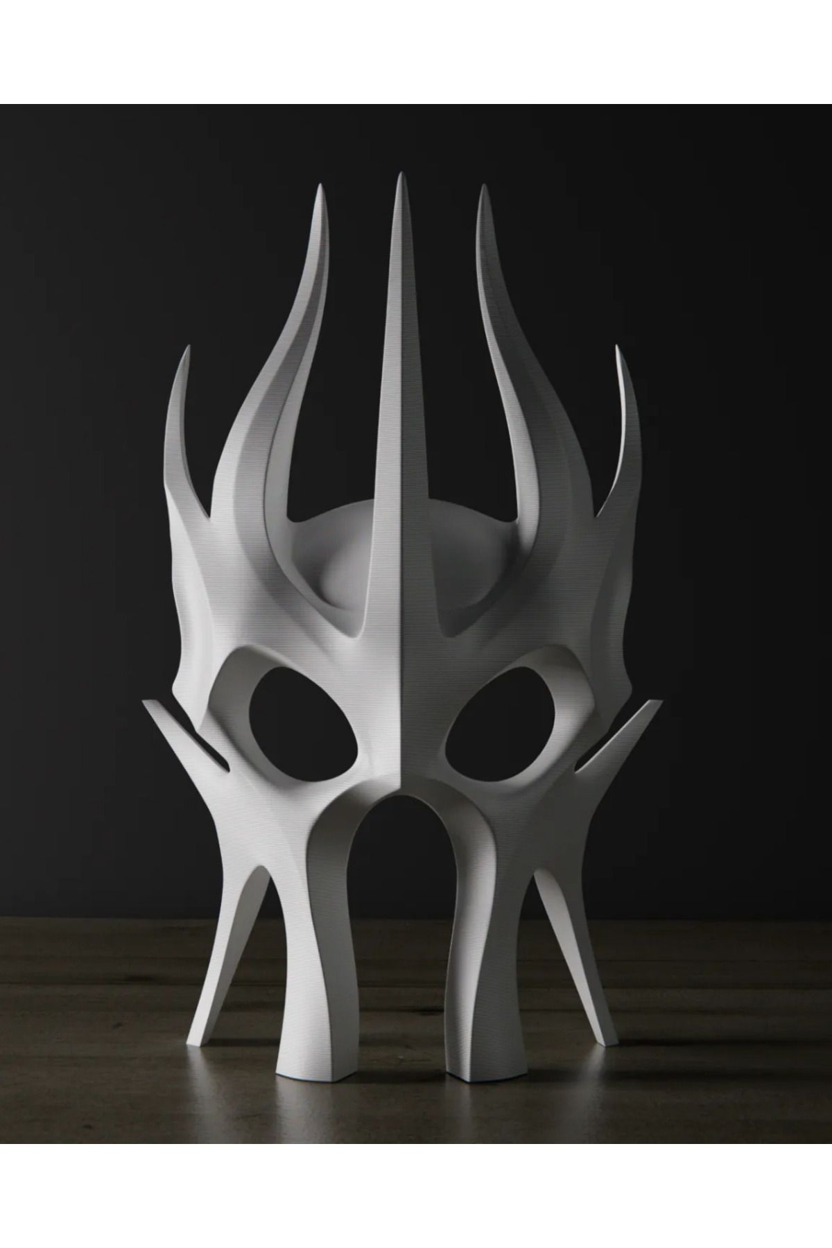 3D Avangard Maske Biblosu - Dekoratif Obje