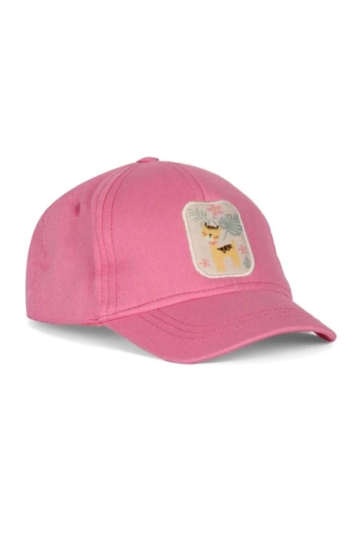 Kitti Etiketli Bebe Kız Şapka Y25140-01 Pembe
