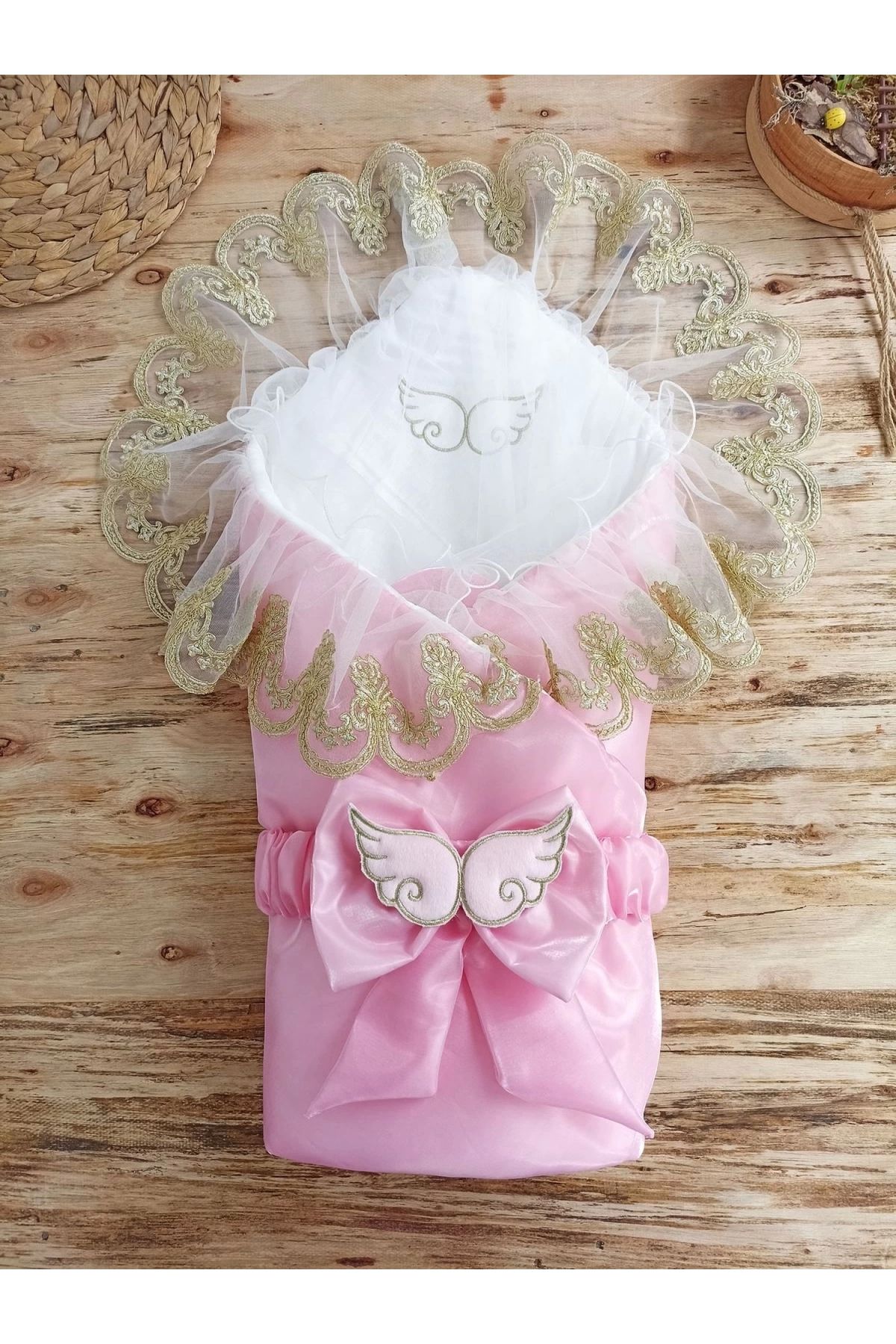 POLEXP Pembe Yenidoğan Battaniye