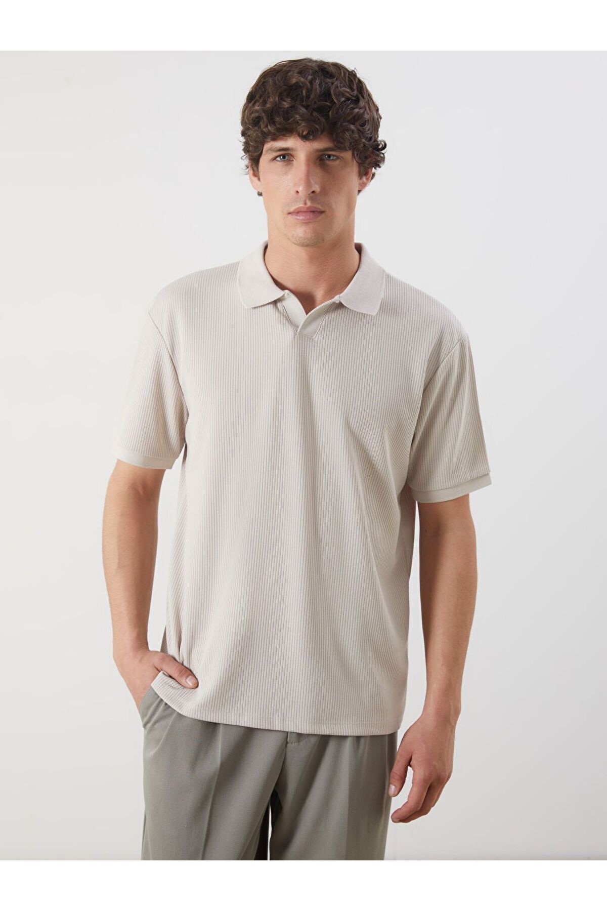 LC Waikiki LCW Vision Polo Yaka Kısa Kollu Erkek Tişört
