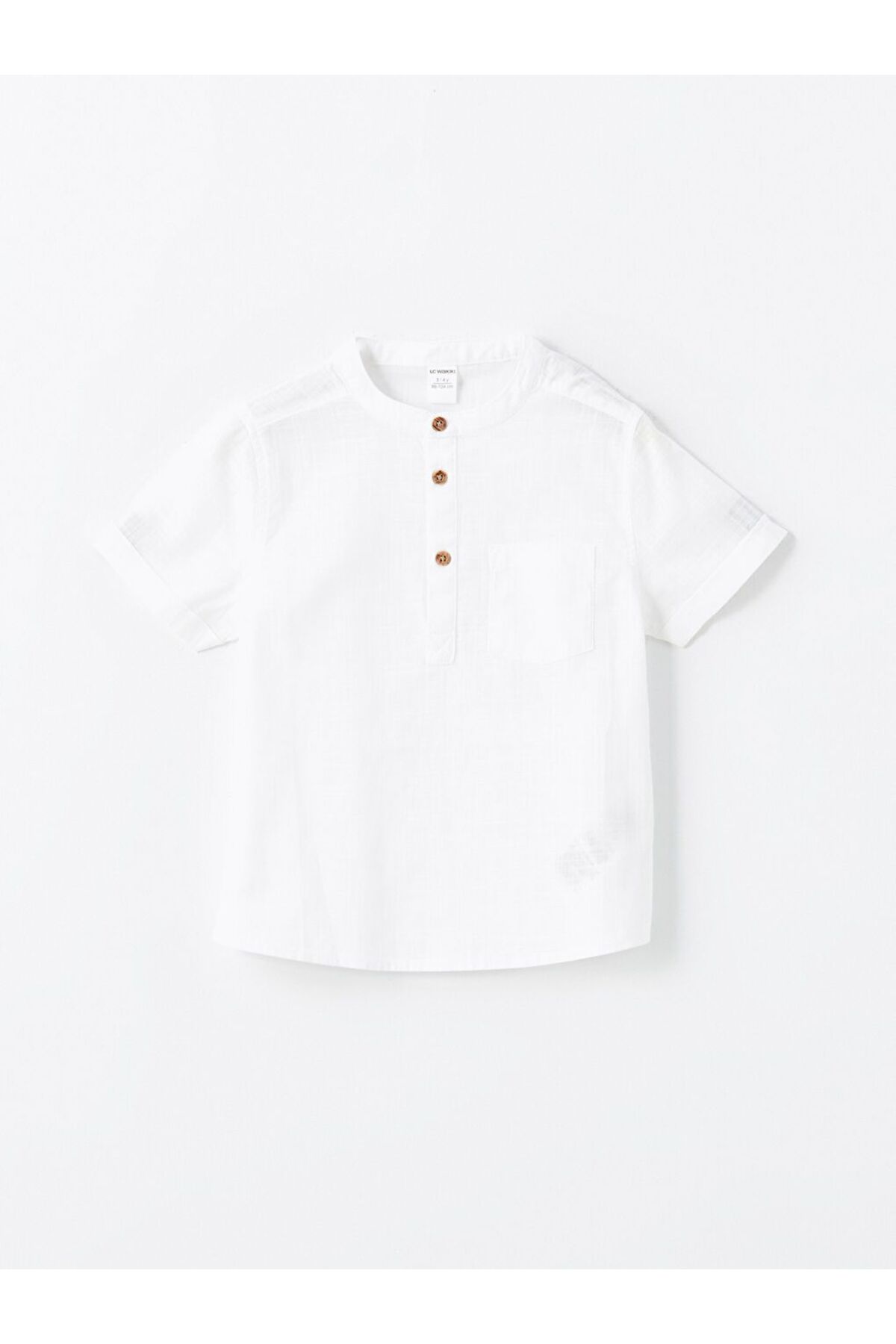 LC Waikiki Hakim Yaka Poplin Erkek Çocuk Gömlek fotoğrafı 3 (önizleme)