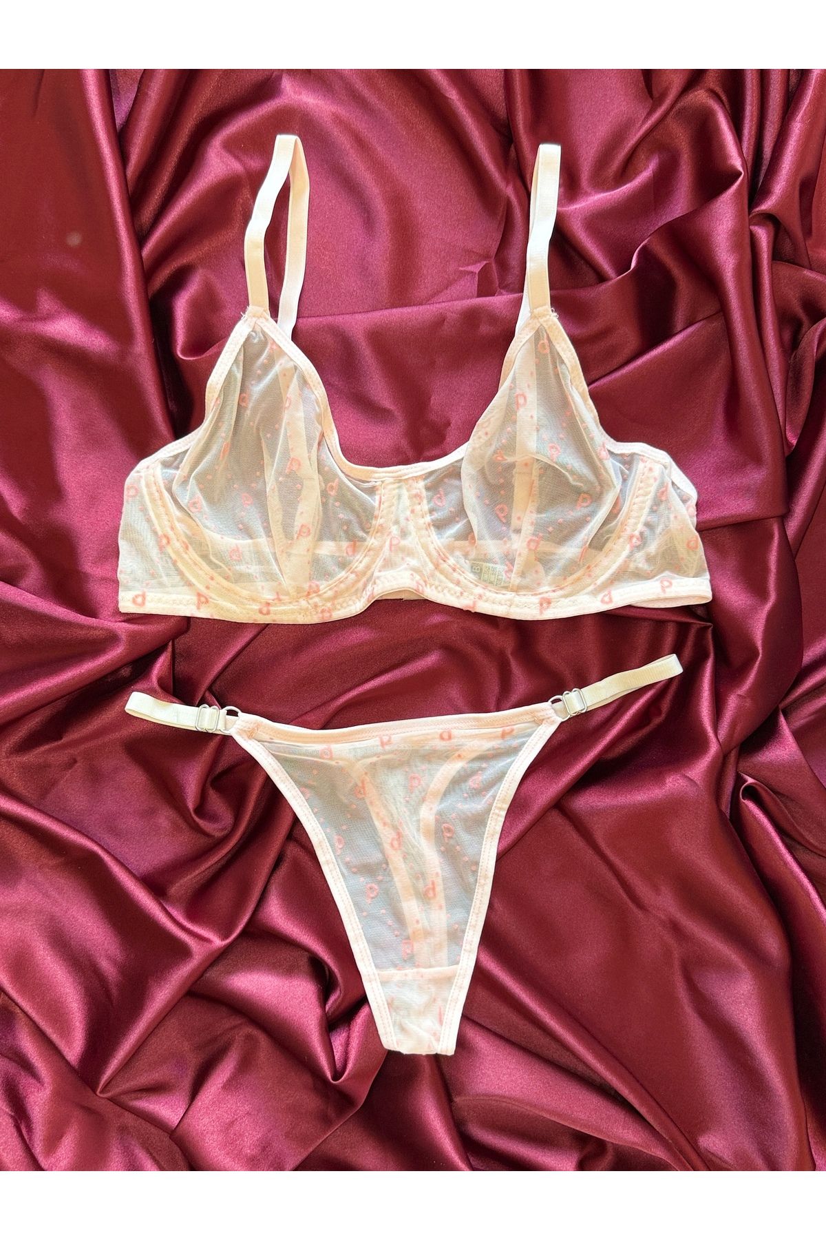 Esmilla Bralet Kapsız İç Çamaşır Takımı (Sütyen & Tanga)