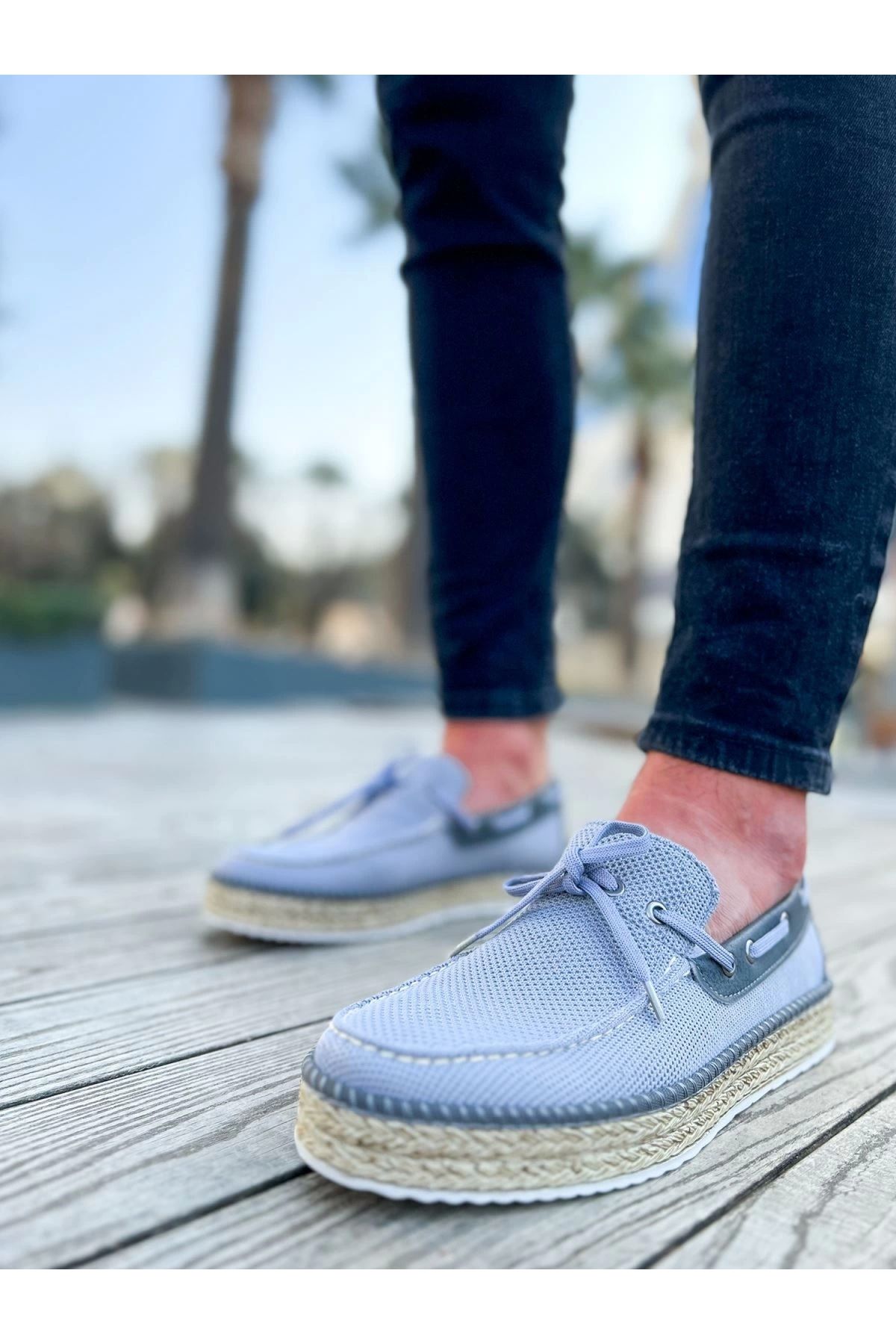 POLEXP CH311 Espadril Erkek Ayakkabı ANTRASIT