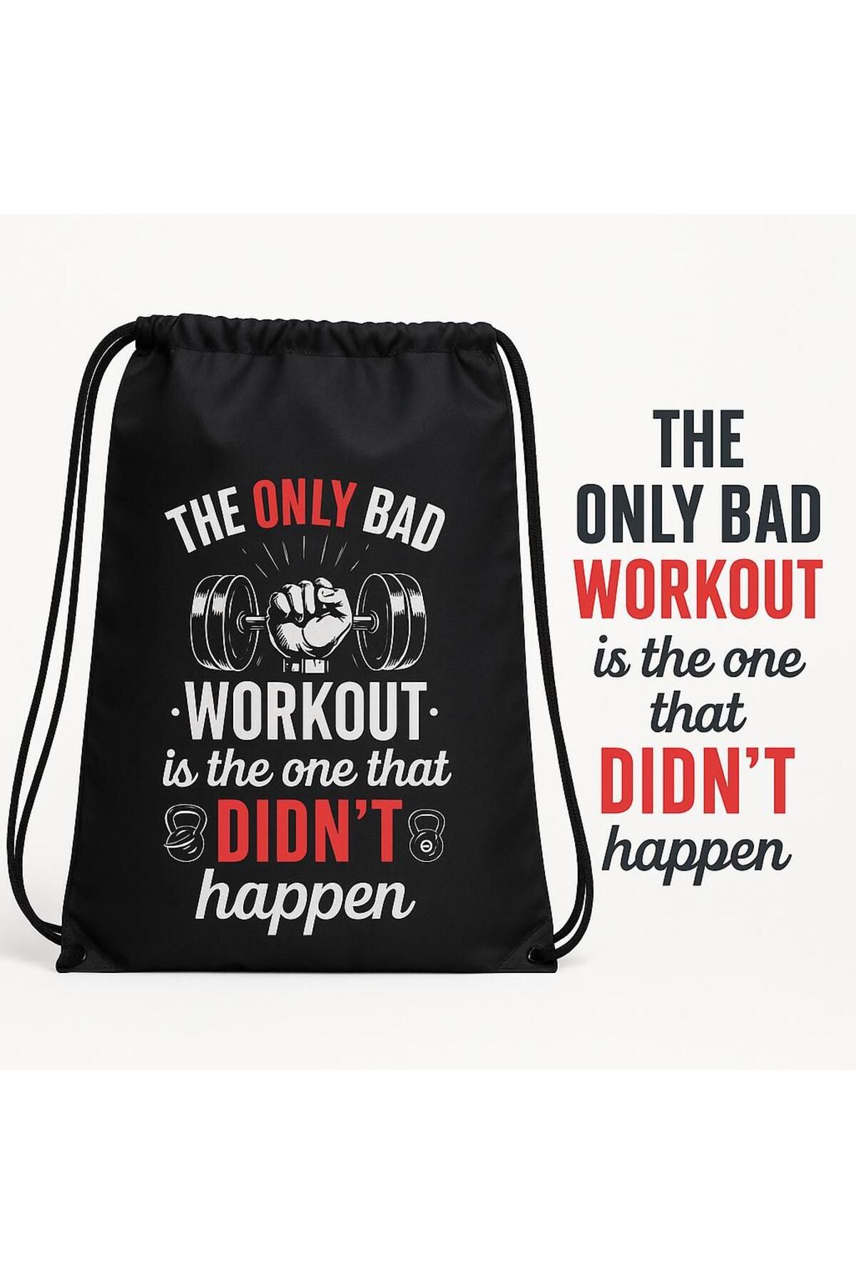 NRO FITNESS Büzgülü Spor Sırt Çantası 48cm X 35cm