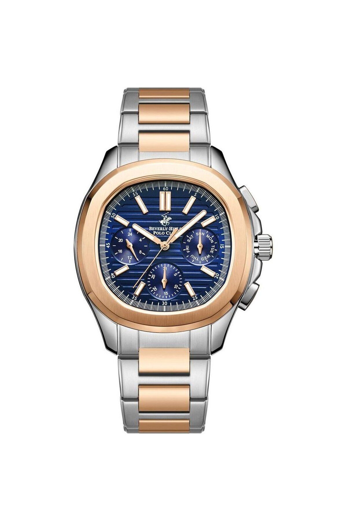 Beverly Hills Polo Club ERKEK KOL SAATİ BP3212X.570 GÜMÜŞ-GOLD