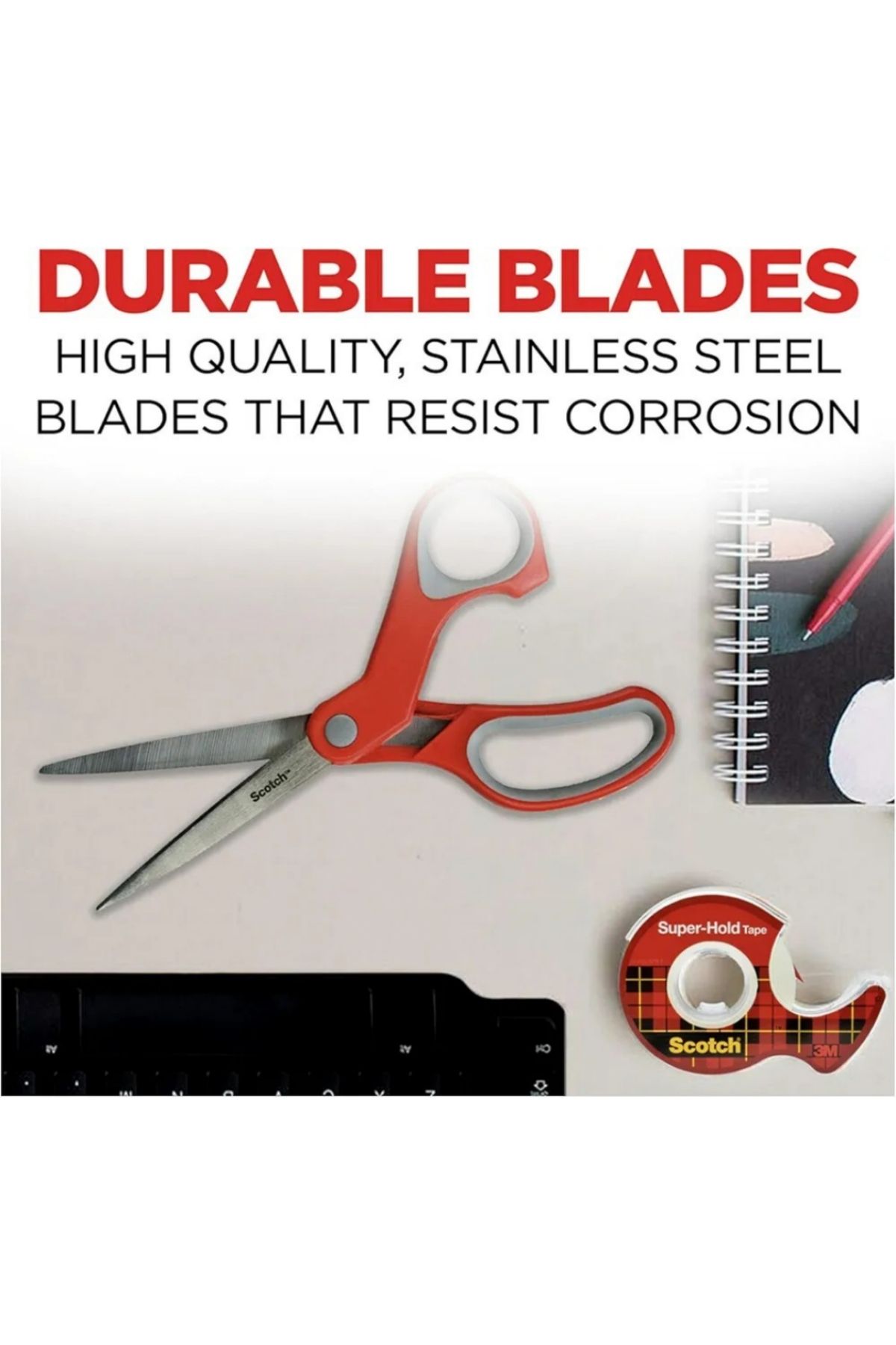 3M-Scotch Multi Purpose Scissors 8" 6