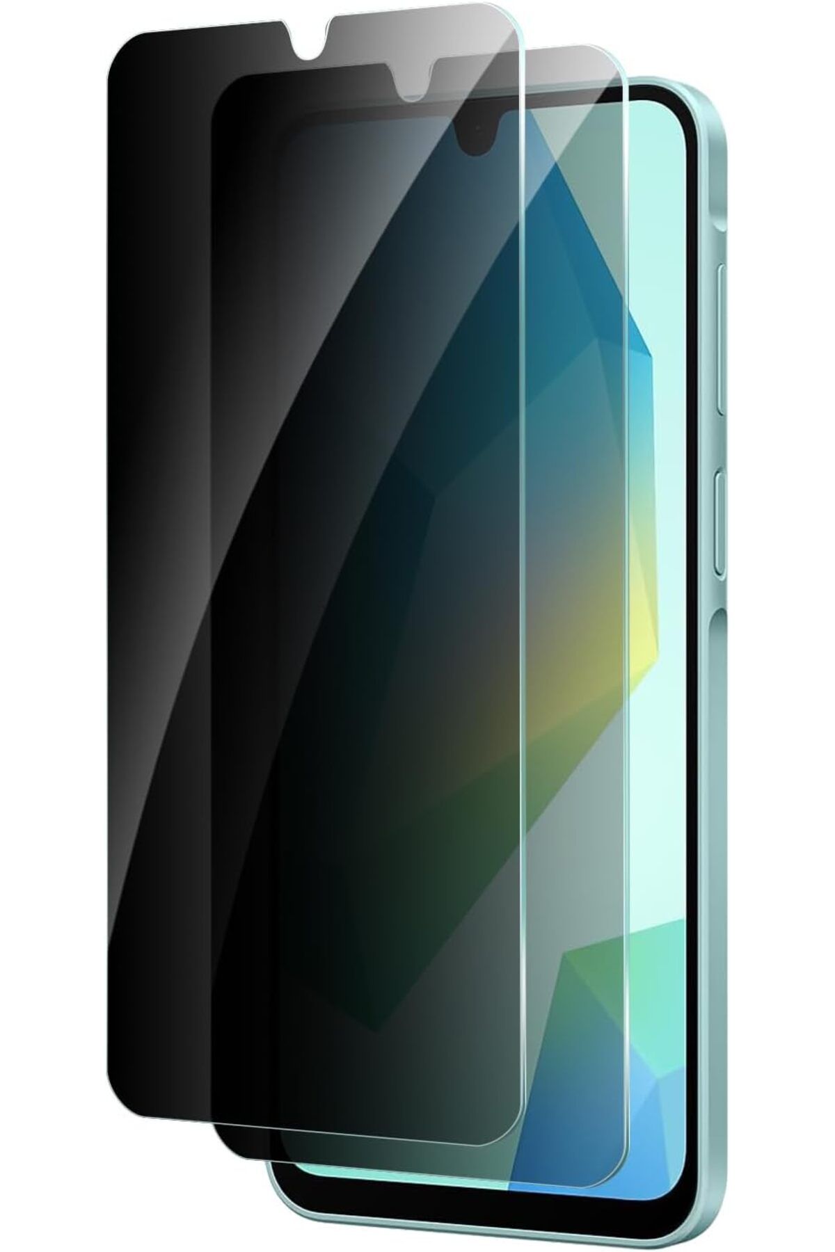 Coolacs Samsung Galaxy A16 Uyumlu Privacy Hayalet Gizli Tam Kaplayan Ekran Koruyucu 2 Adet