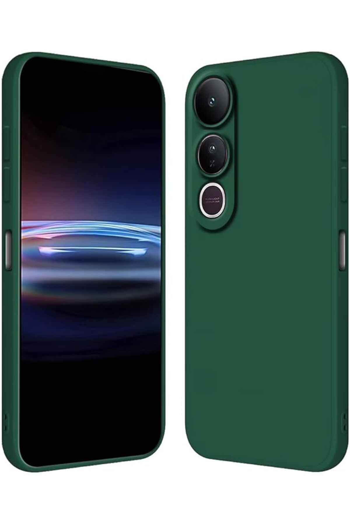Coolacs Vivo V50 Lite 4G ile Uyumlu Kılıf Içi Kadife Lansman Tasarım Telefon Kılıfı Kapak