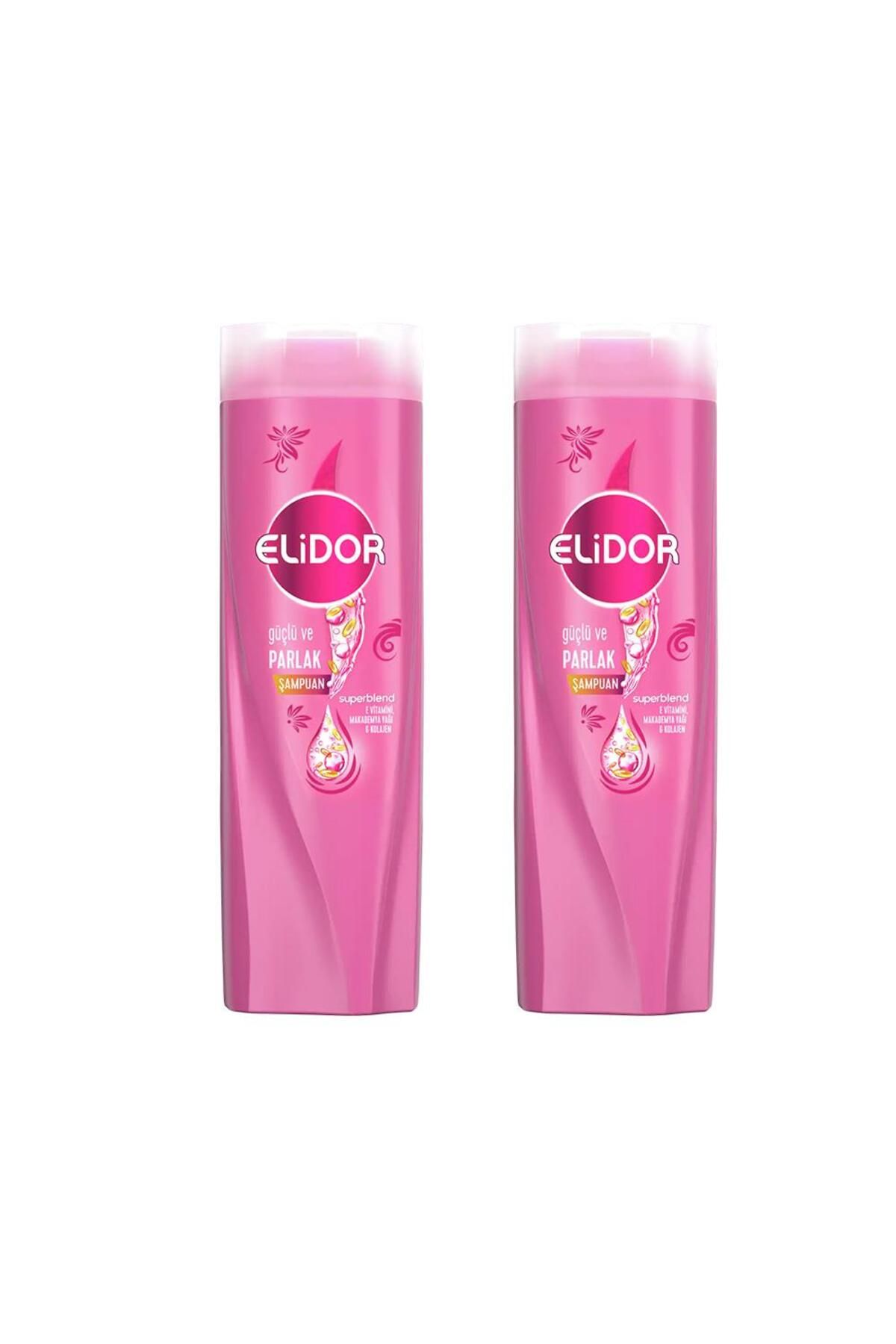 Elidor Superblend Saç Bakım Şampuanı Güçlü ve Parlak E Vitamini x 2