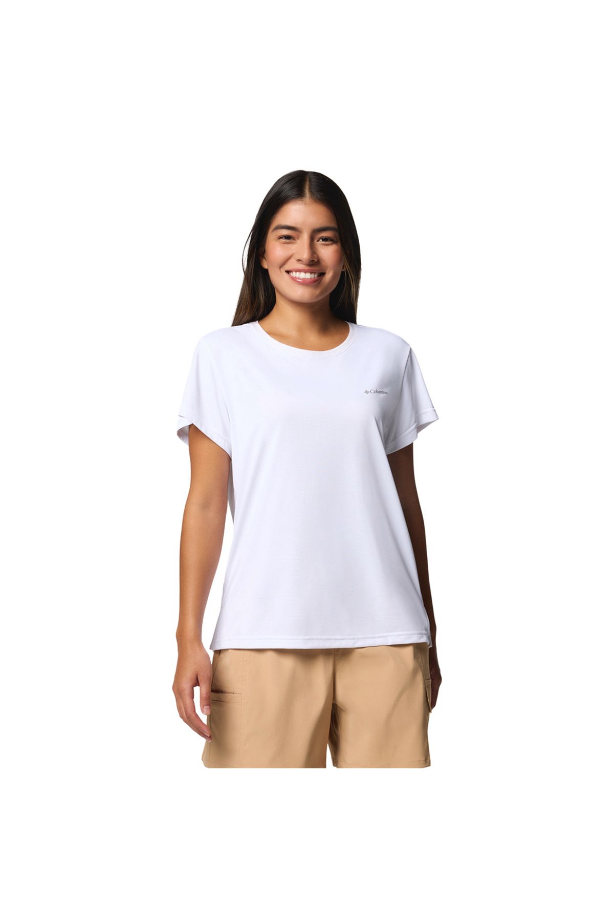 Columbia Bluevista Hill Kadın Beyaz Outdoor T-Shirt AL3349-100