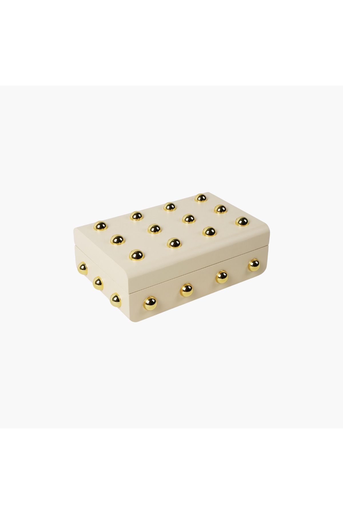 JASMIN CONCEPTS Dikdörtgen Kutu Bej S 26X17X9cm