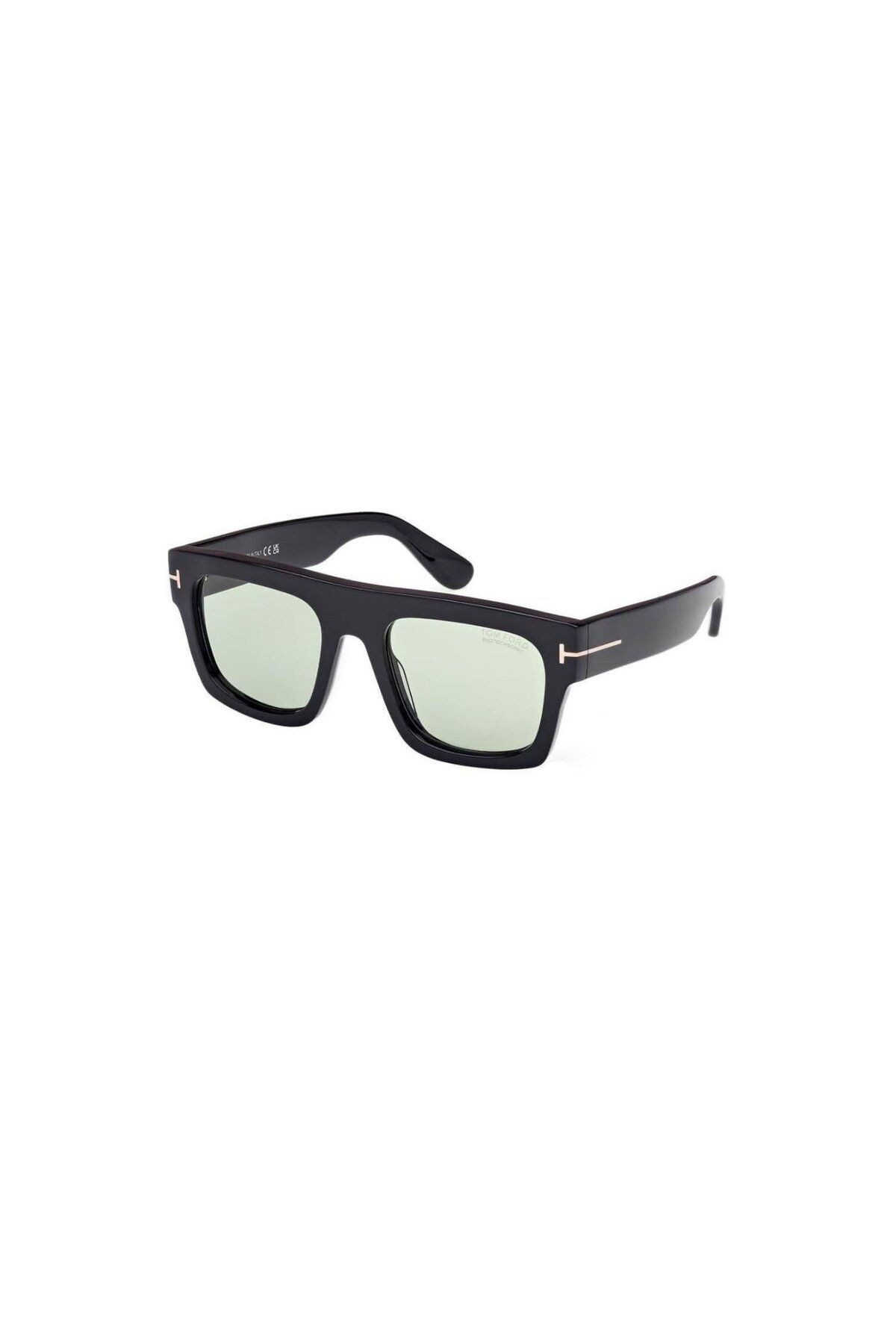 Tom Ford TF 0711 01N 53 Unisex Kare Siyah Kemik Güneş Gözlüğü