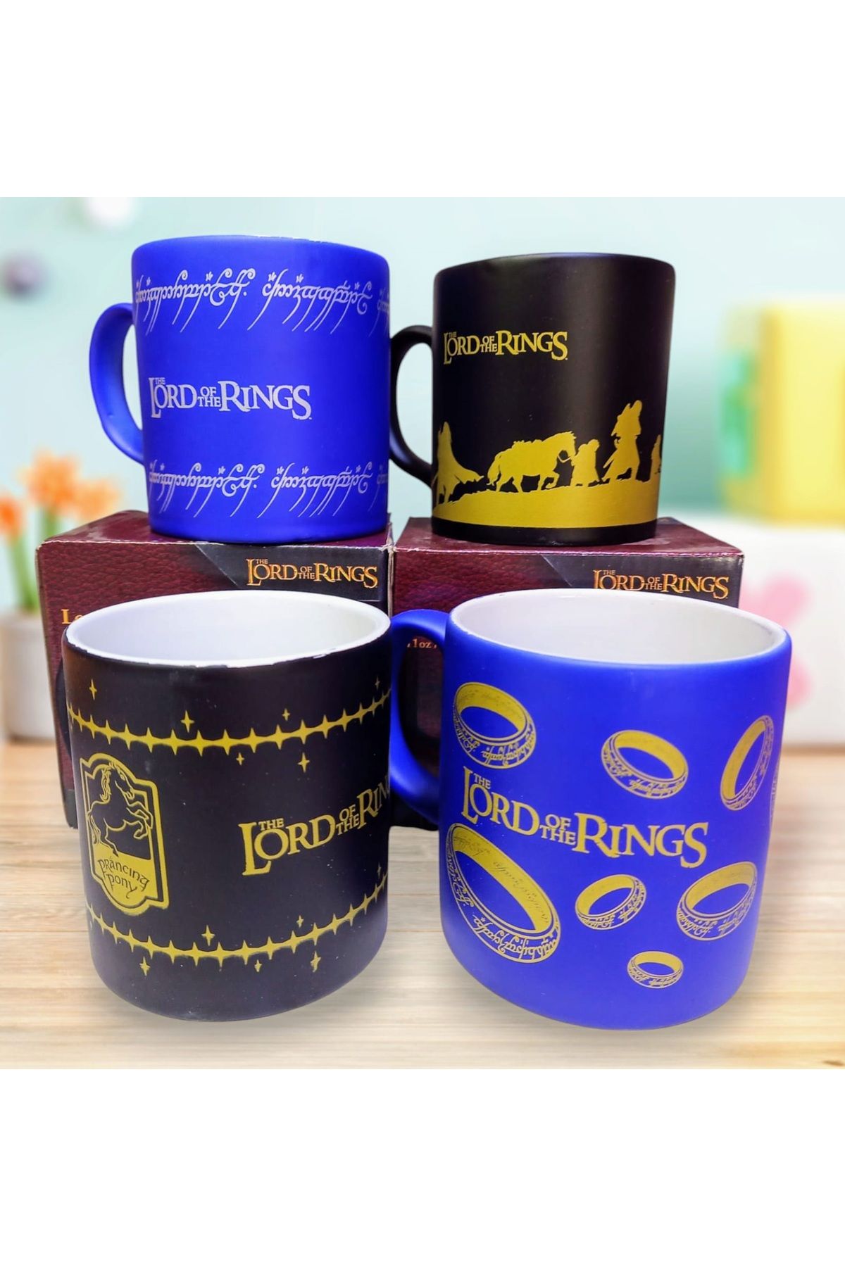 izmir yazici servis Lisanslı Lord Of The Rings 330 Ml Kupa Mug Latte Fincanı 1 Adet Hediyelik