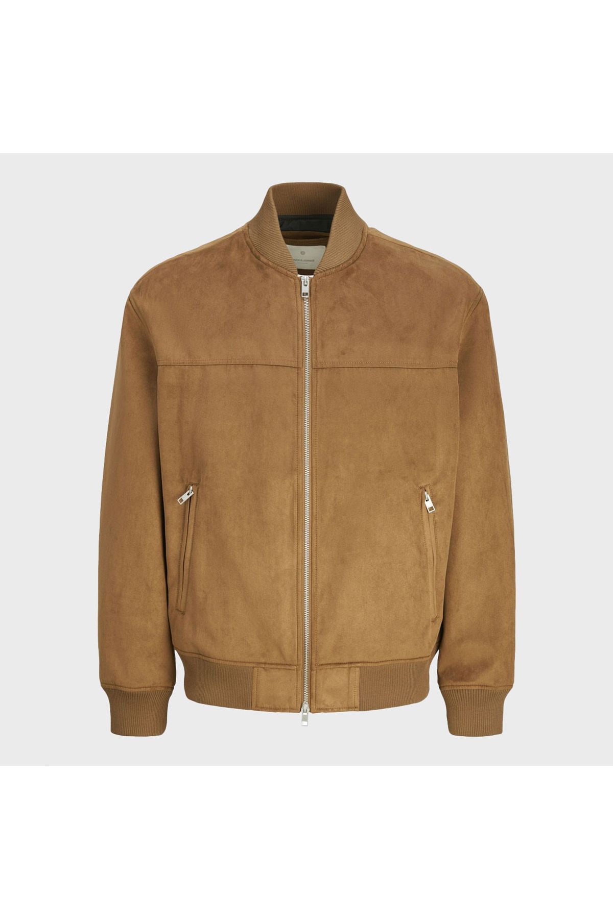 Jack & Jones Jack&Jones Ccfrank Bomber Erkek Kahverengi Klasik Yaka Ceket