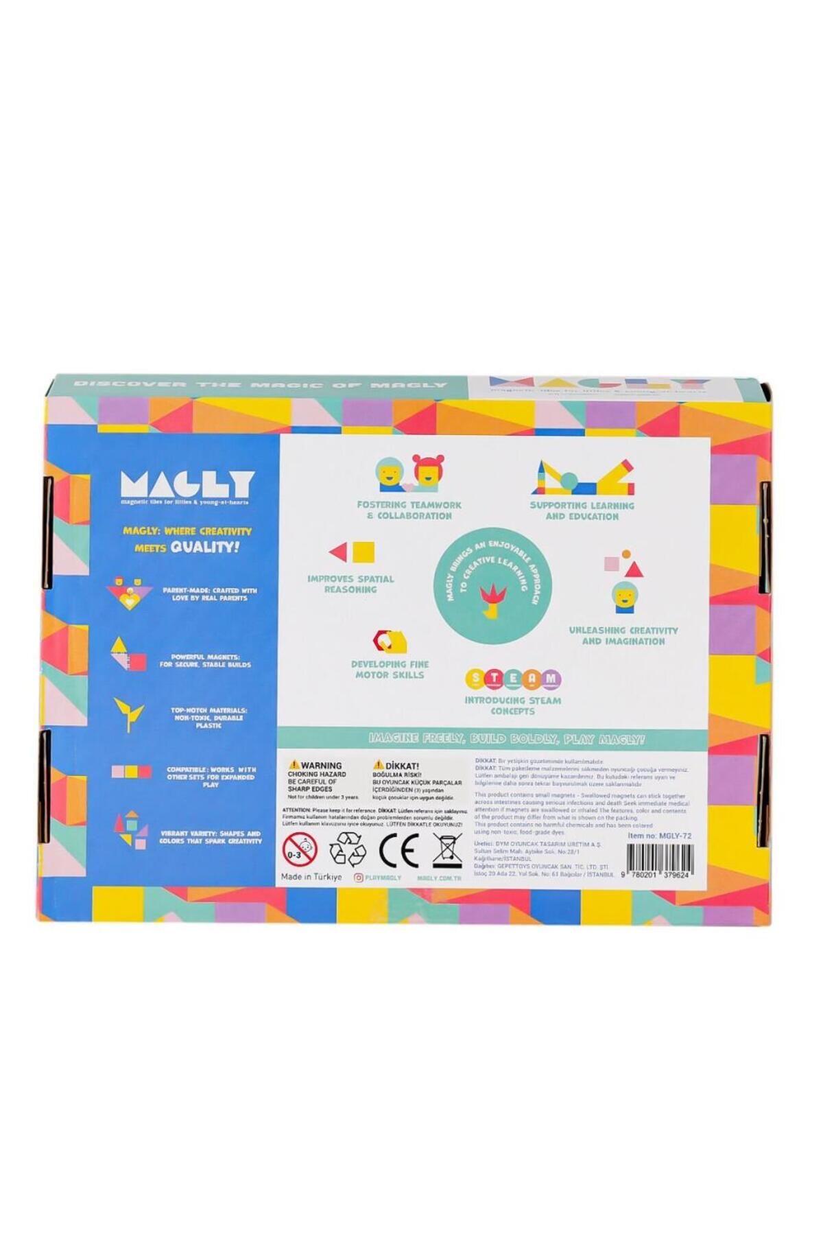 NW NessiWorld Nessiworld MGL-72 72 PCS MANYETİK BLOK