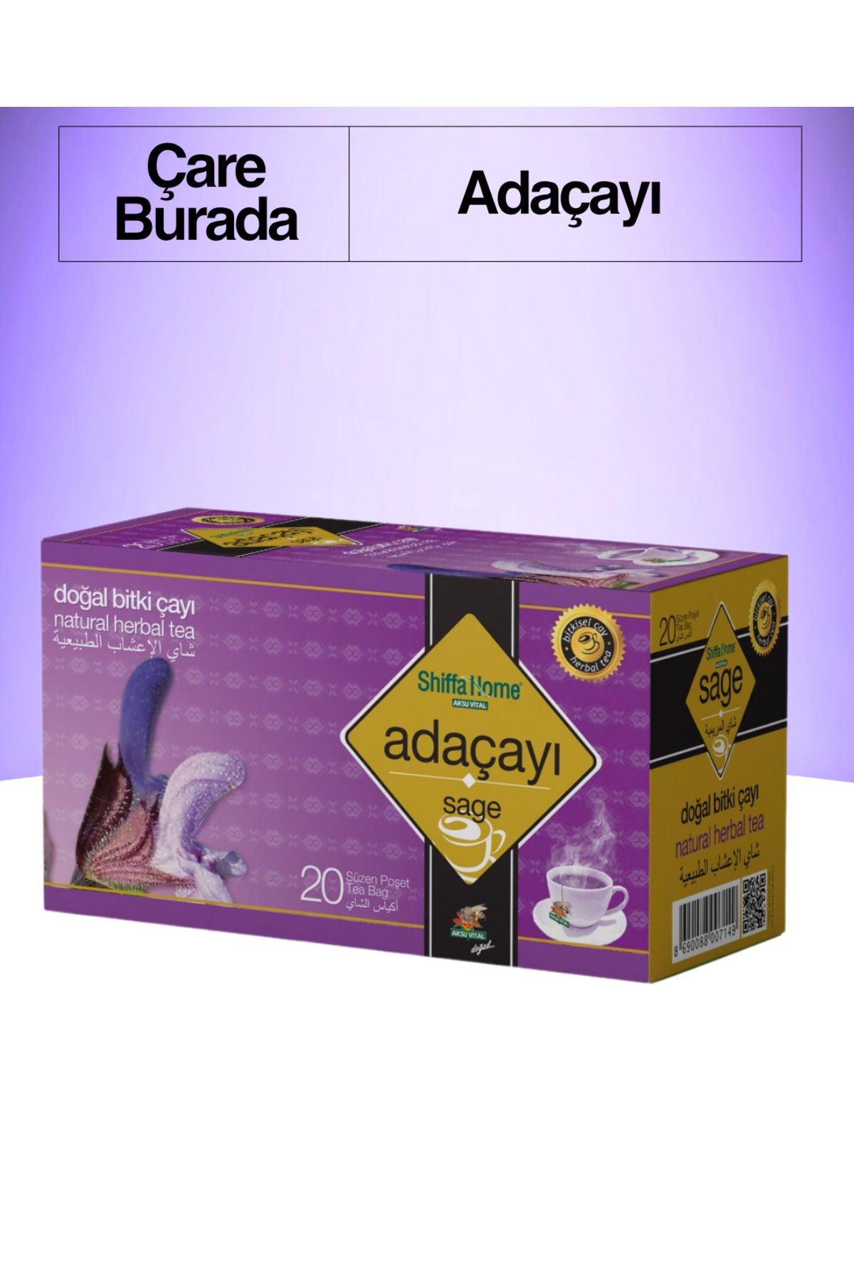 Shiffa Home Adaçayı (20 Süzen Poşet)