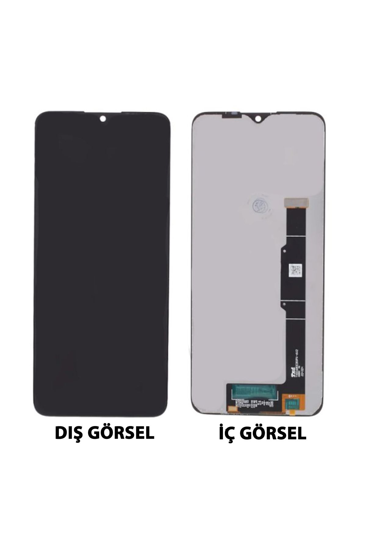 Teknonet Tcl 20 SE Uyumlu AAA Kalite Lcd+Dokunmatik (Siyah)