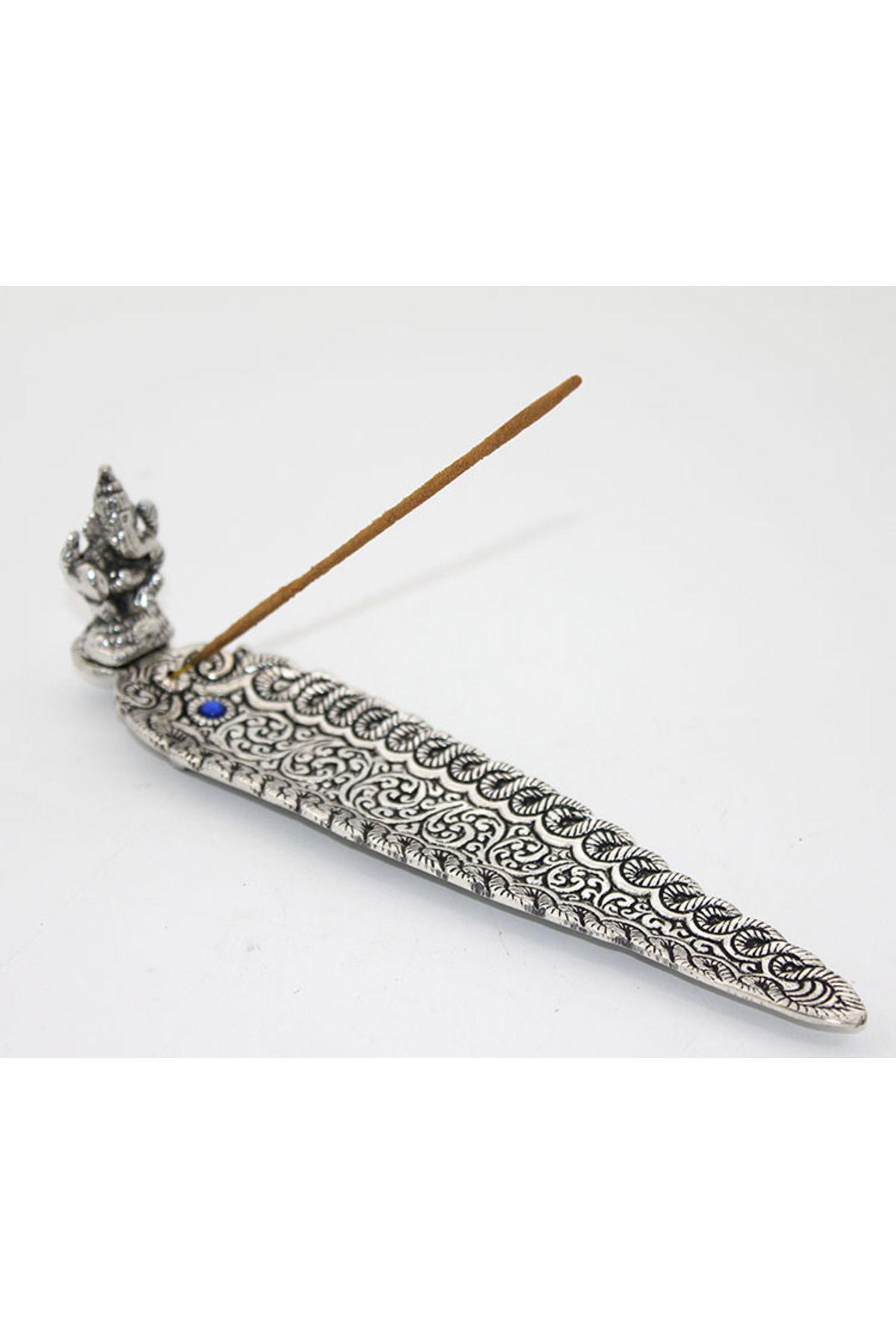 Butik Metal Kayık Ganeşa Tütsülük Model 4