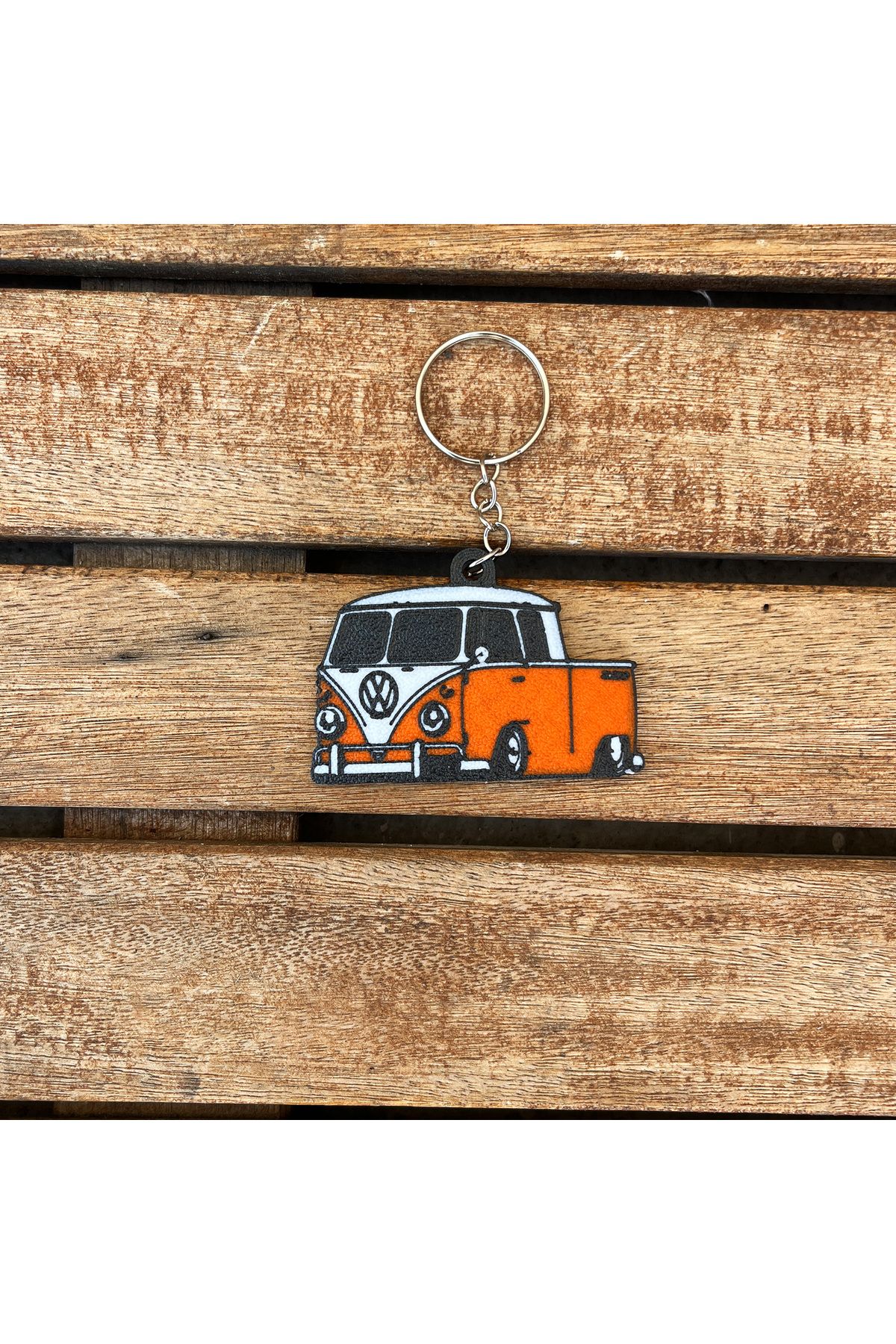Gada Volkswagen T1 Anahtarlık - Klasik Araba Anahtarlık - Volkswagen T1 Hediye - Klasik Araba Hediyesi