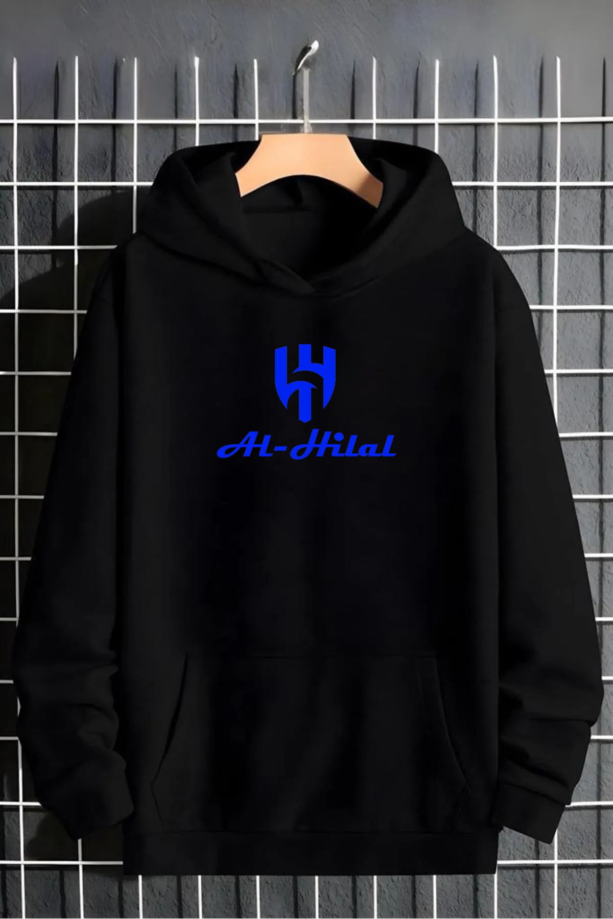 Pisa Art Al-Hilal Suudi Arabistan Özel Tasarım Taraftar Kapşonlu Sweatshirt