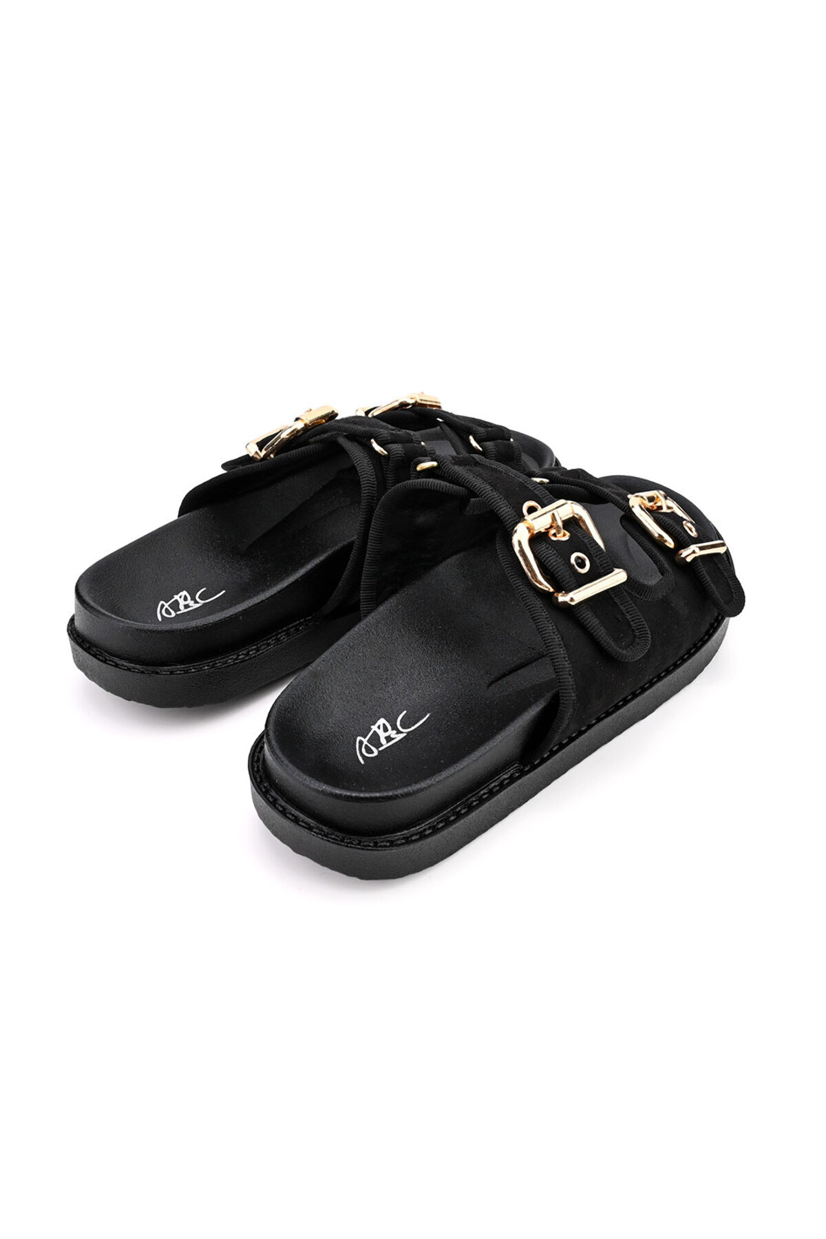 Tmall-Women's Casual Slippers, Made of Eco-leather, SP115, Black 3