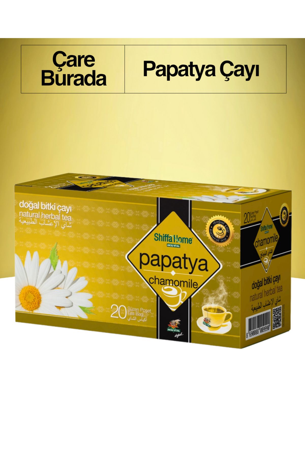 Shiffa Home Papatya Çayı (20 Süzen Poşet)