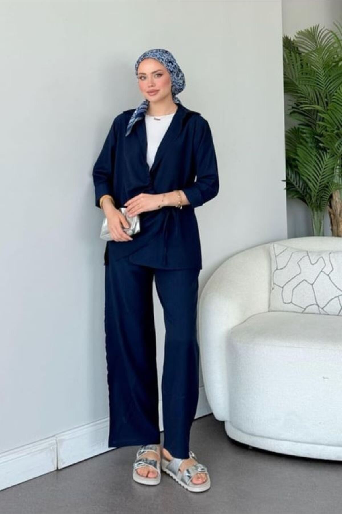 Sezi Moda Giyim Arya Pantolonlu Takım