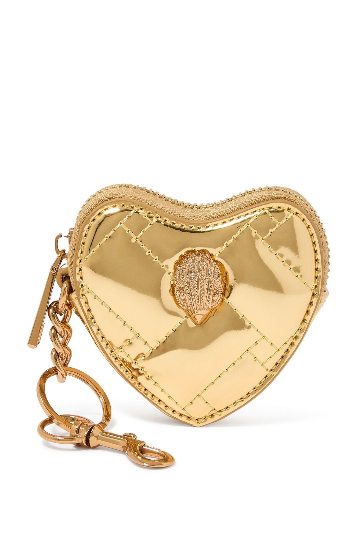 Kurt Geiger Kensington Heart Charm Anahtarlık 5x4x0.5 cm