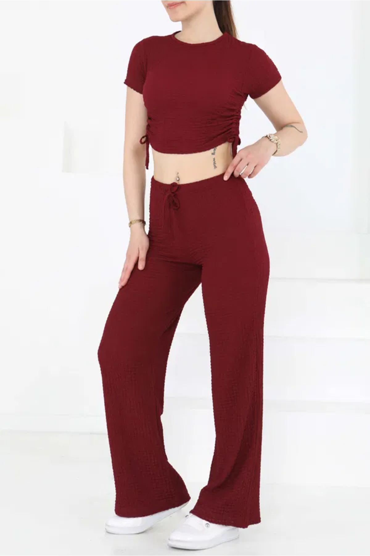 Butik Yan Bağcıklı Takım