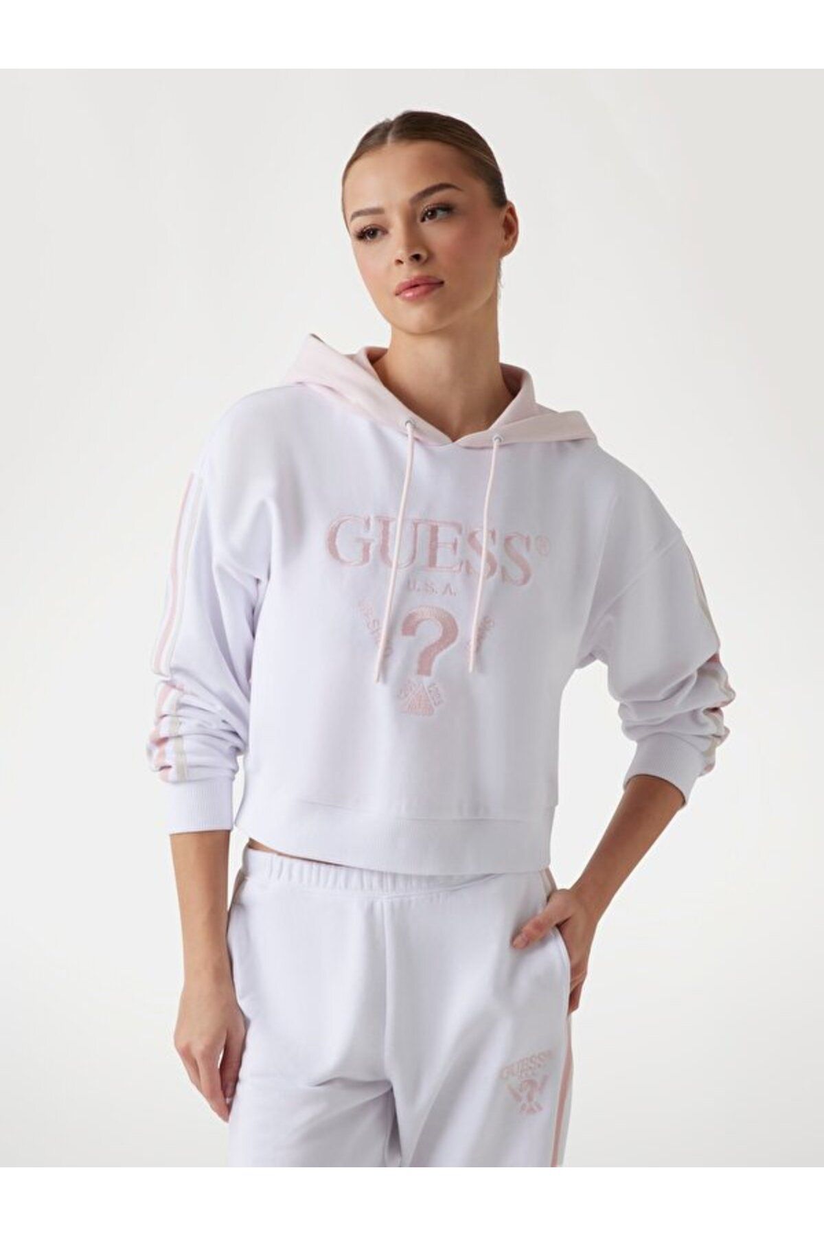 Guess Yarrow Kadın Aktif Sweatshirt
