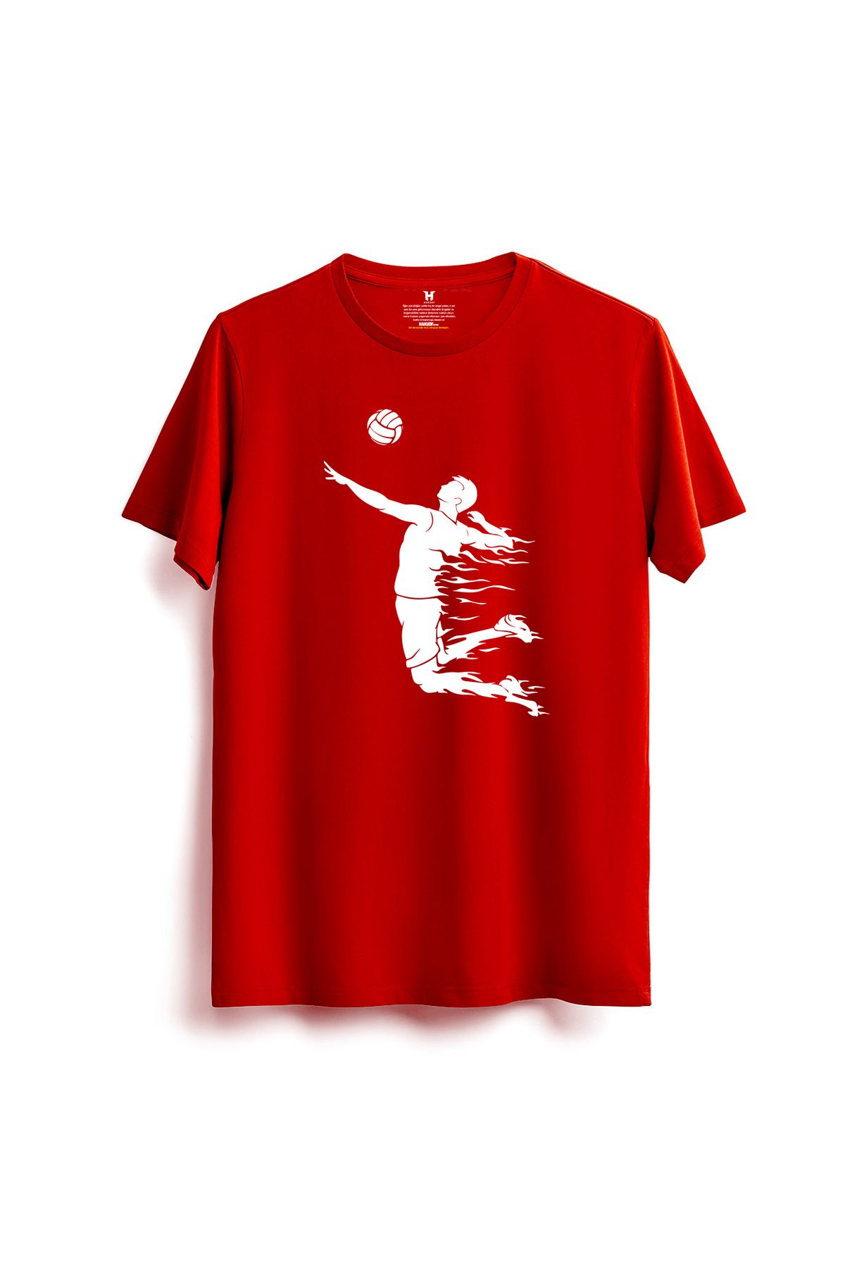 hakuof Baskılı Voleybol Volleyball Tişört T-shirt