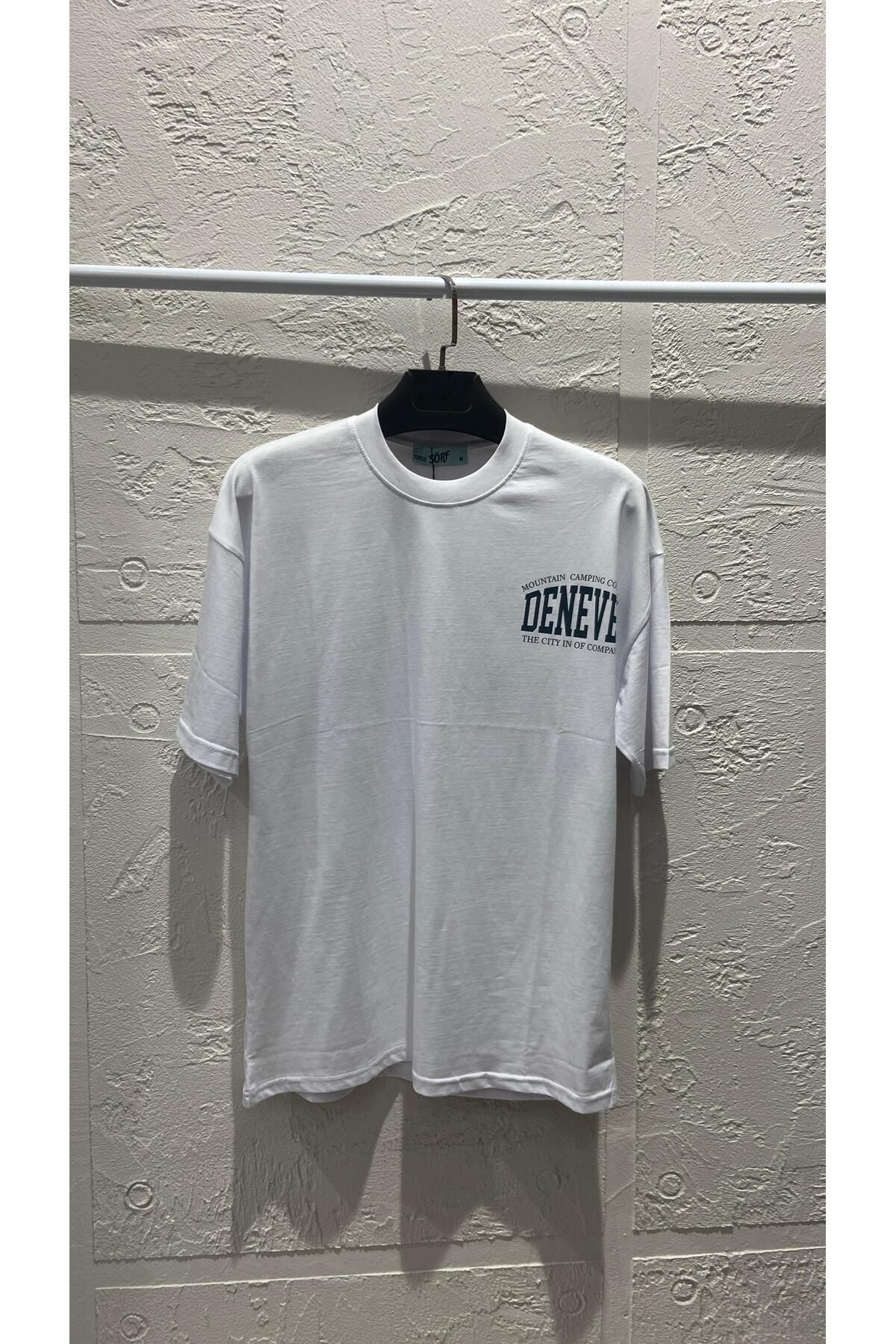 KAREA WEAR DENEVER Baskılı Oversize Erkek T-Shirt