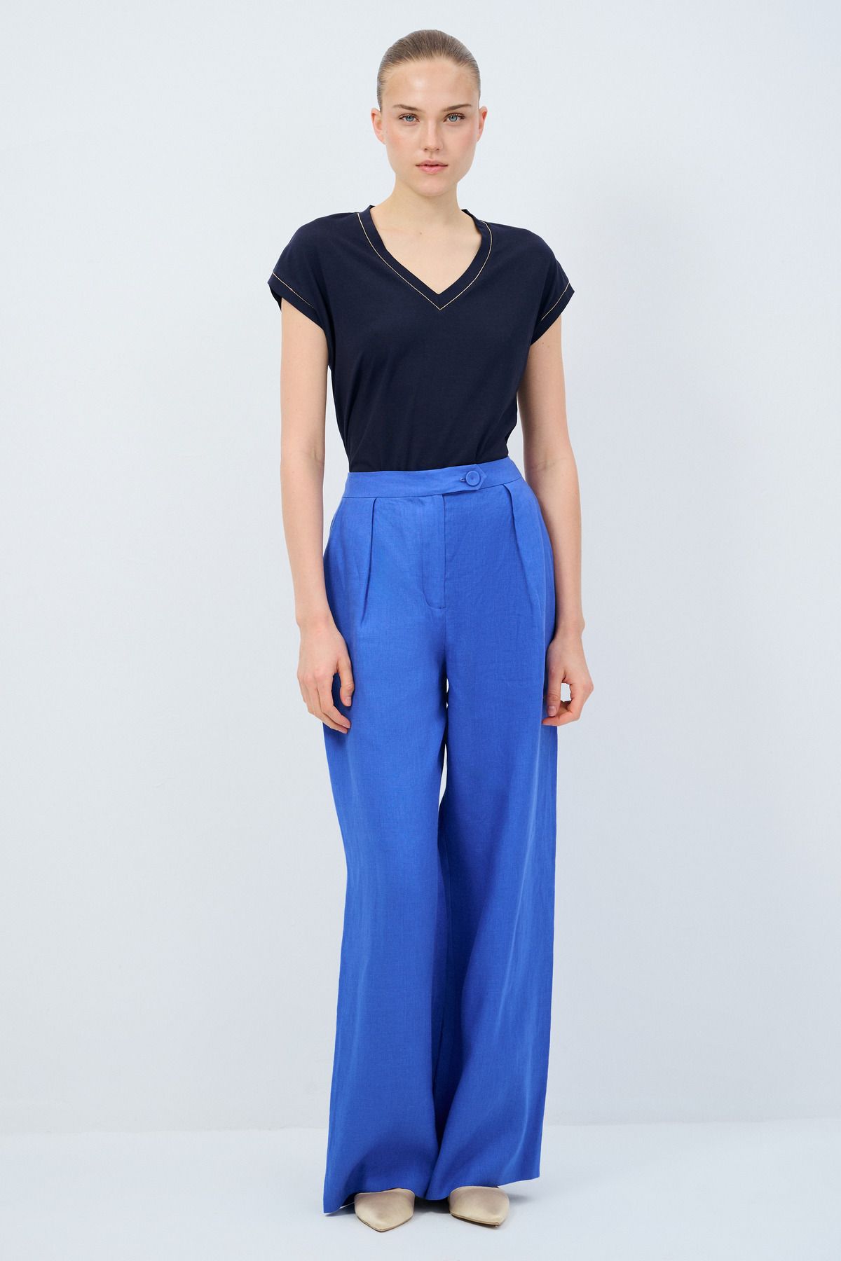 adL Kemerli Pantolon