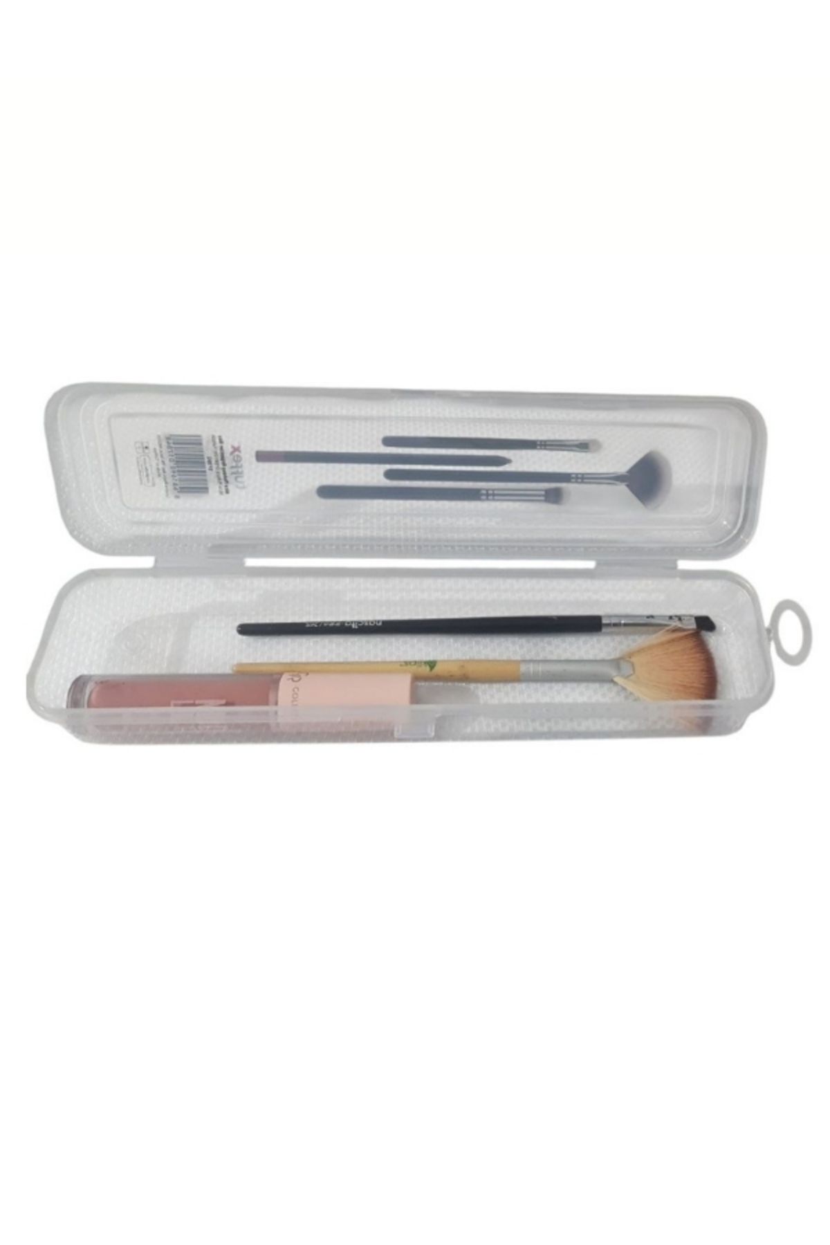 NaturalCharm Akrilik İçi Düz Şeffaf Makyaj Organizer Kutusu Fırçalar, rujlar, ojeler, allıklar İçin