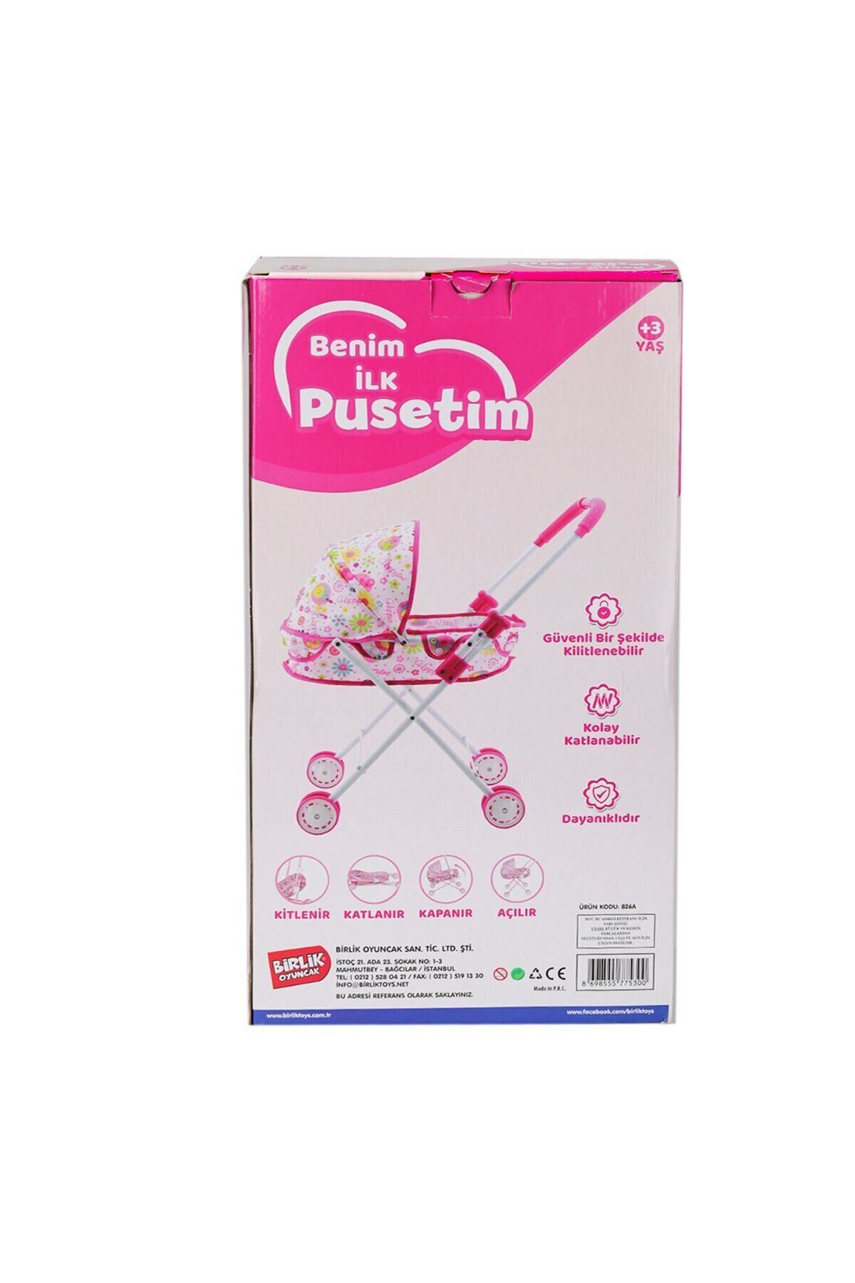 Easy Tedarik 826-A-12 Metal Yataklı Puset