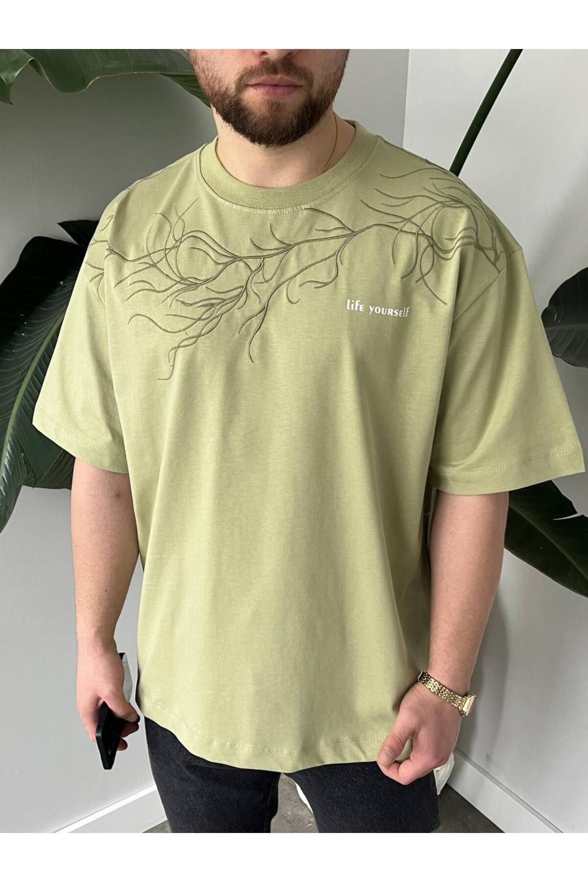 Twentysix NAKIŞ BASKILI T-SHIRT