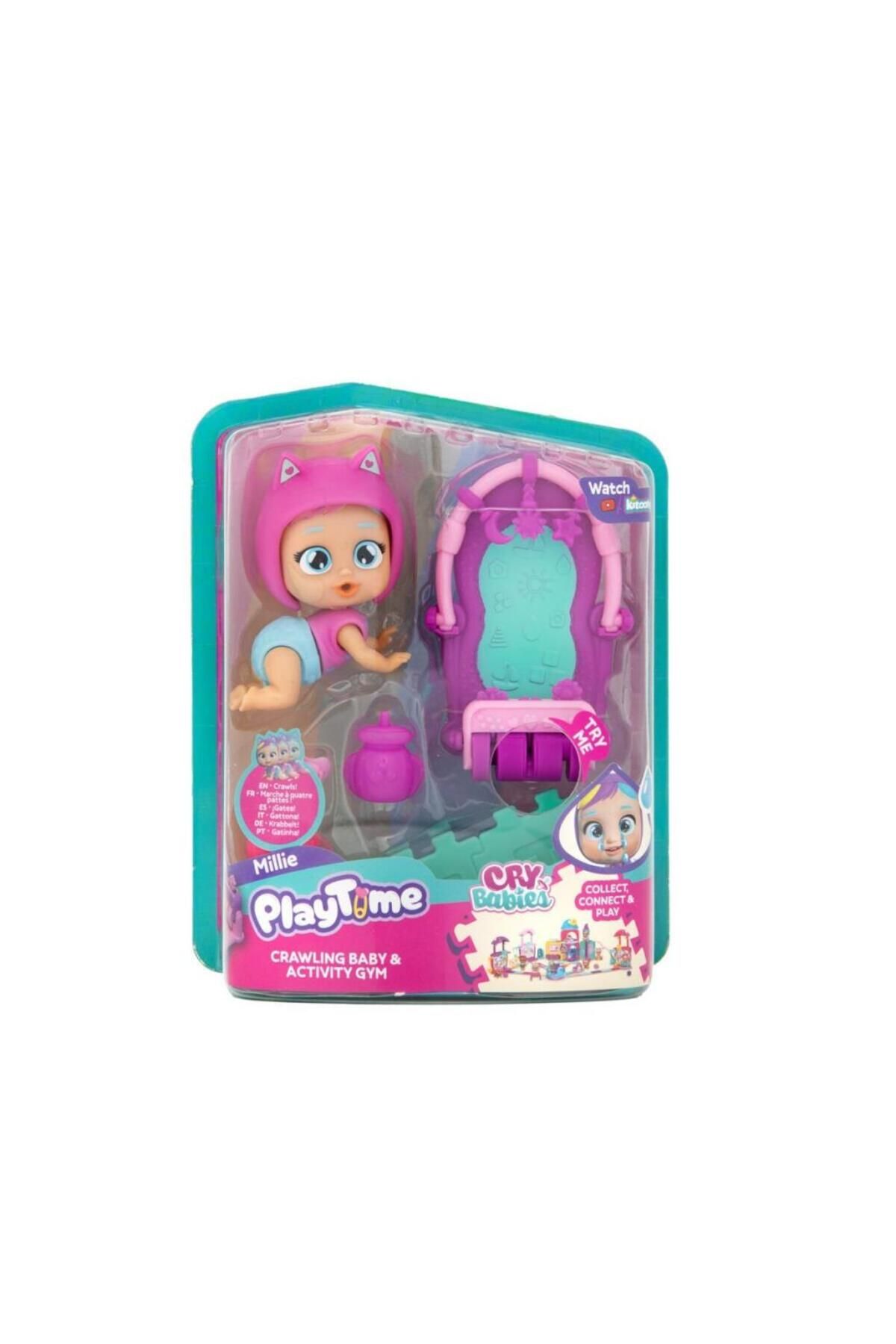 CPU ELEKTRONİK Nessiworld CYP04000 Cry Babies Play Time Mini Millie Bebek ve Aktivite Halısı