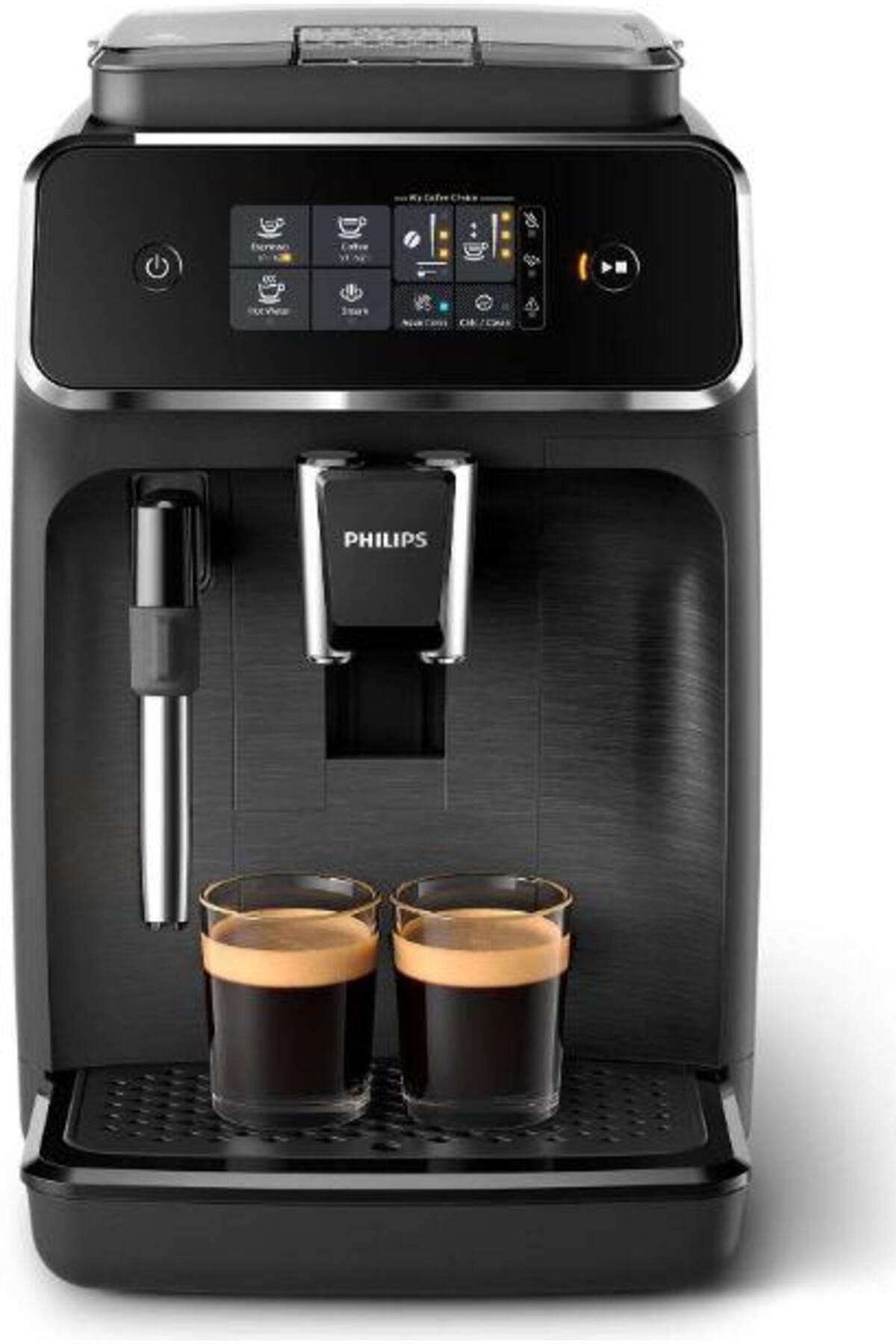 Philips-Philips Series 2200 Automatic Espresso Machine EP2220/10, 15 bar, 12 Grind Settings, 1.8 l Tank 3