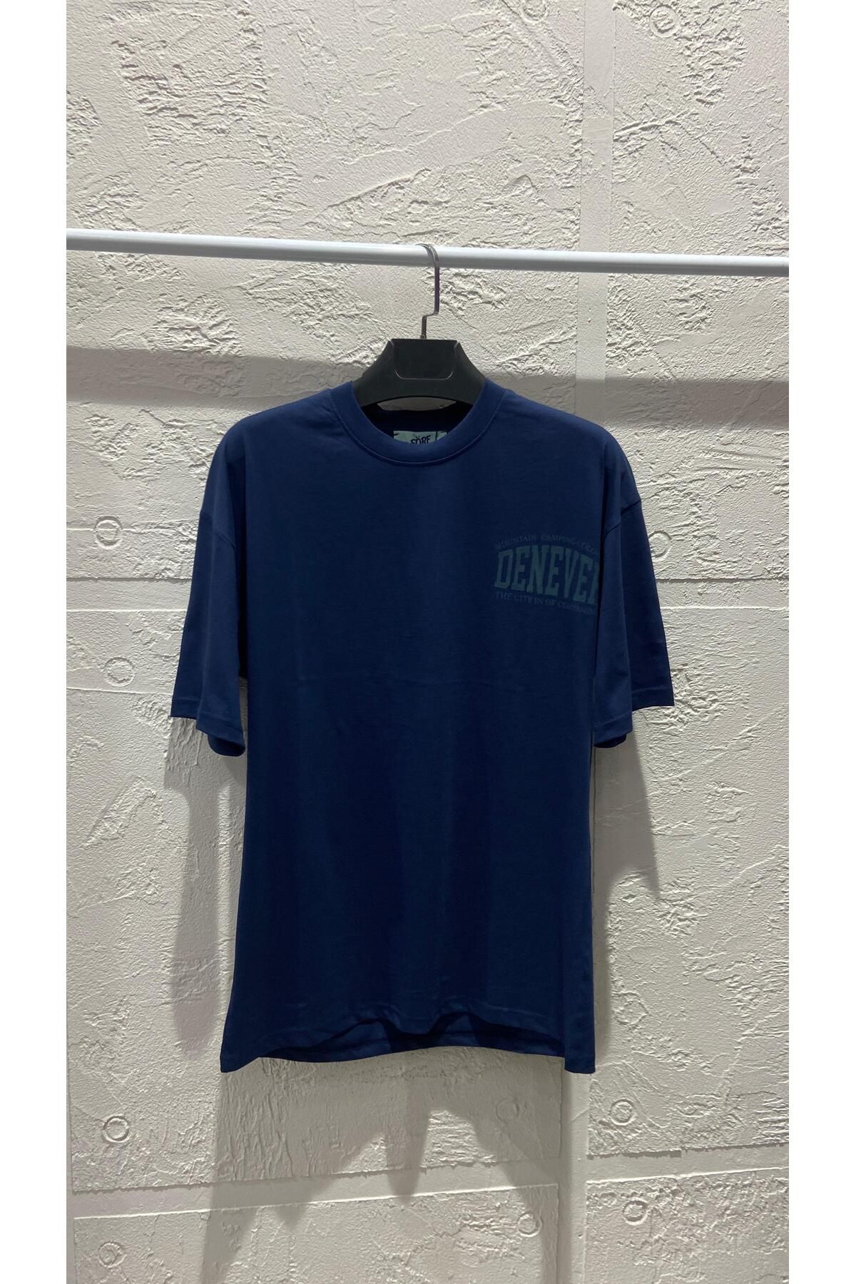 KAREA WEAR DENEVER Baskılı Oversize Erkek T-Shirt