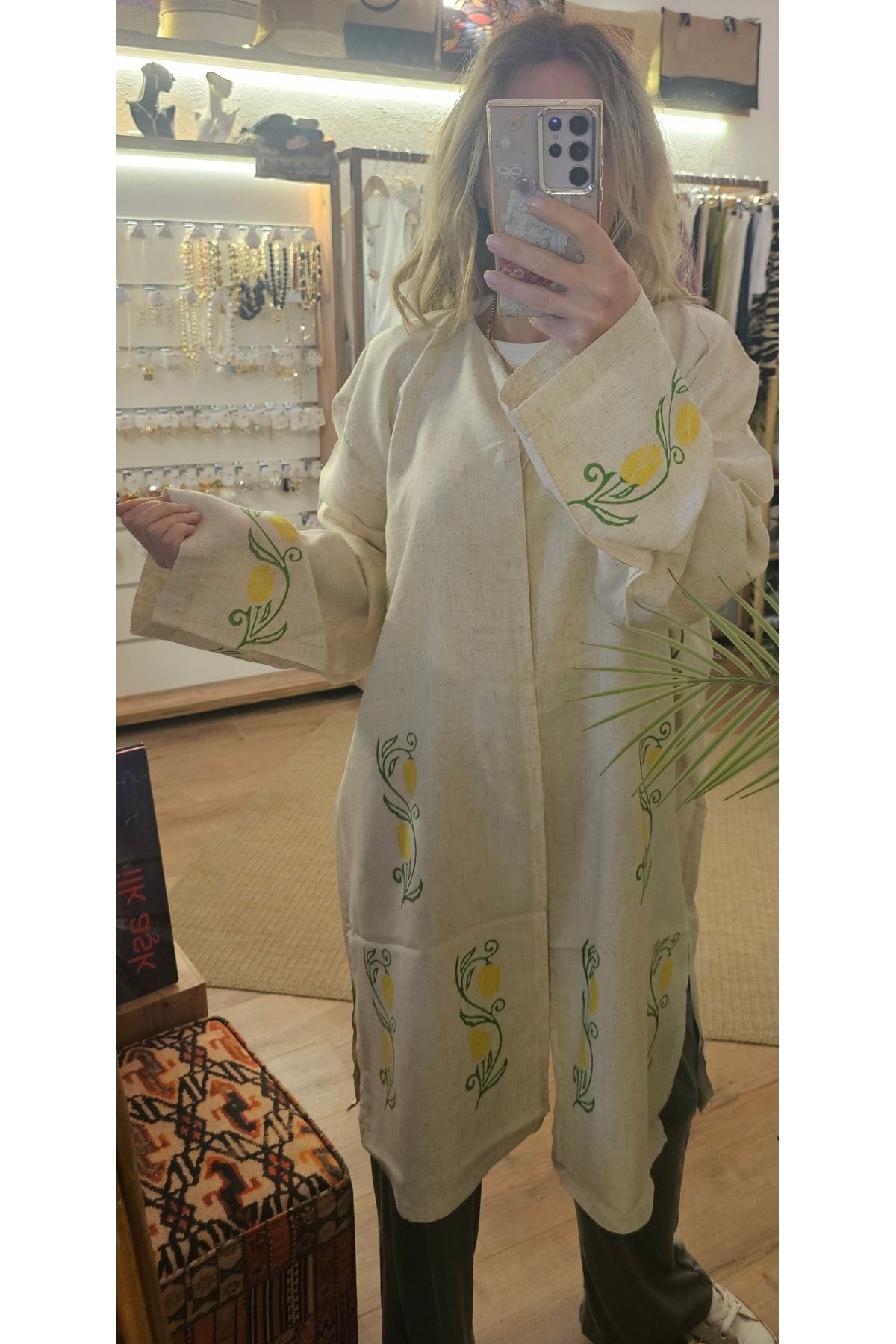 HİLALAKSESUAR10 El yapımı kimono