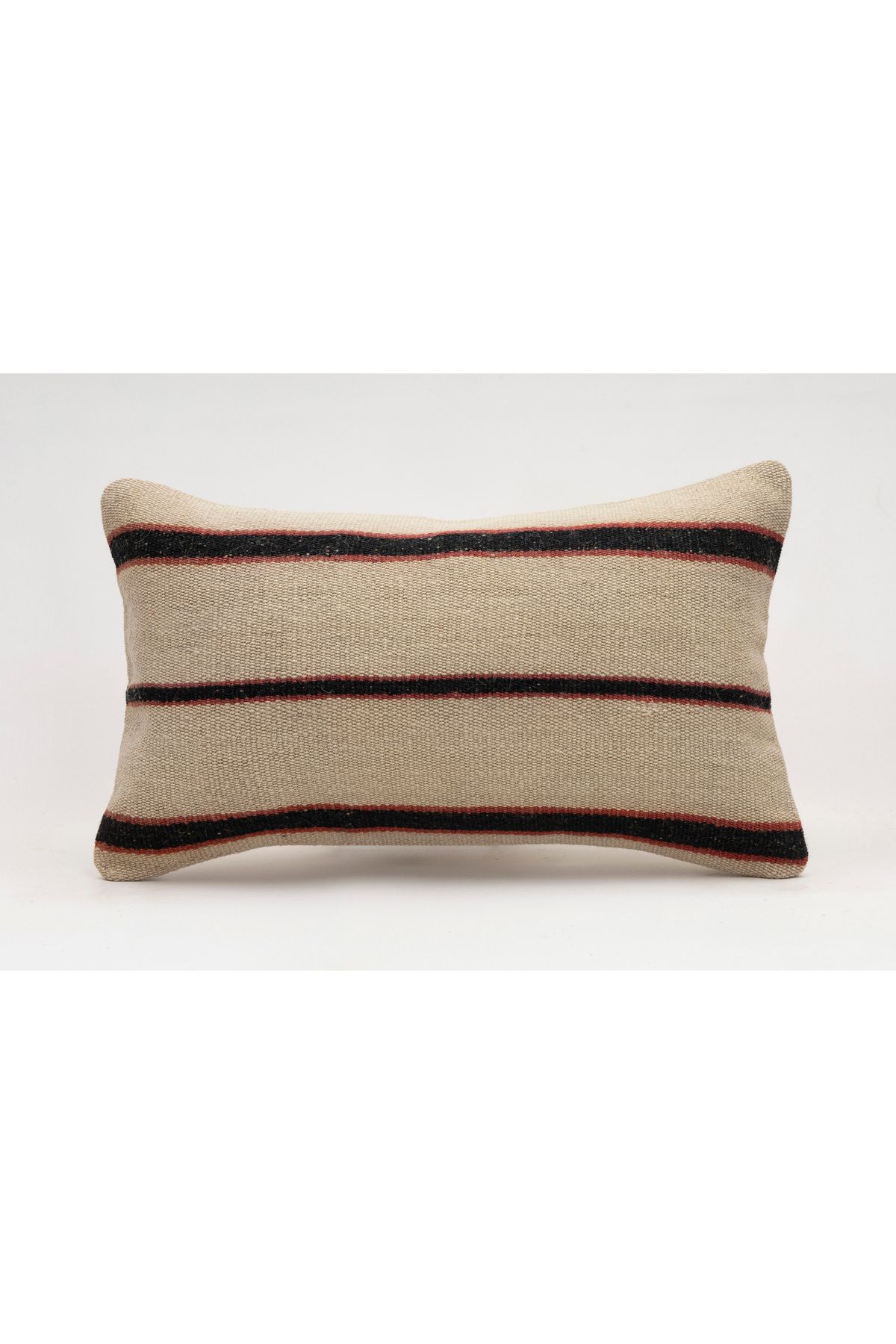 Kilim Whole Sale El Yapımı Kilim'den Yapılmış Vintage Kırlent Kılıfı, Yün, 30x50 Cm