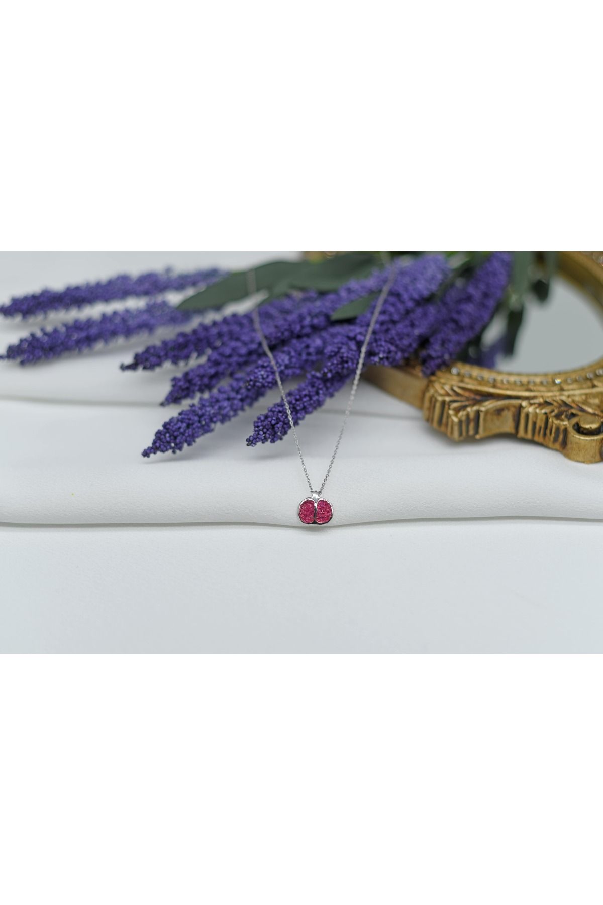 Ocean Silver & Jewelry Nar Gümüş Kolye