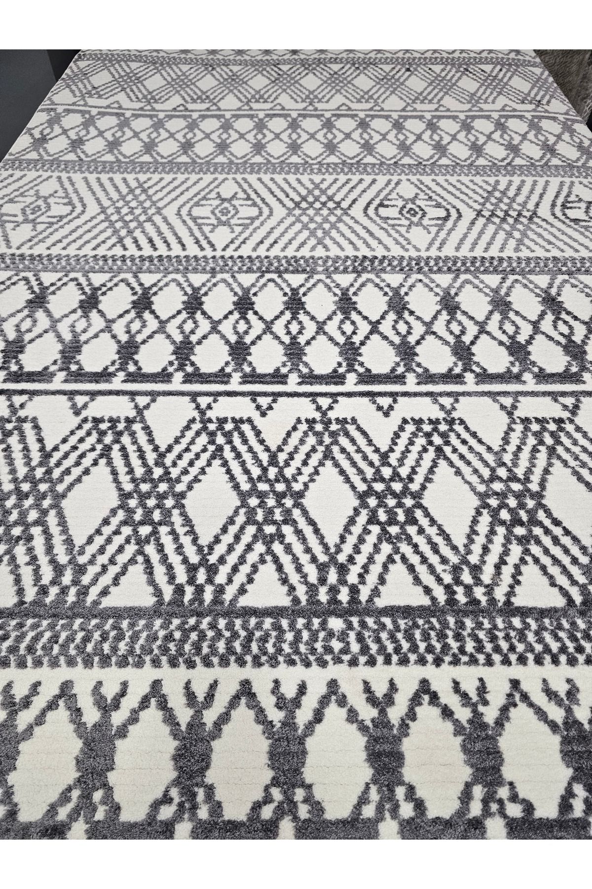 Tutku Tekstil Viva Halı Pastel İskandinav 806 Gri