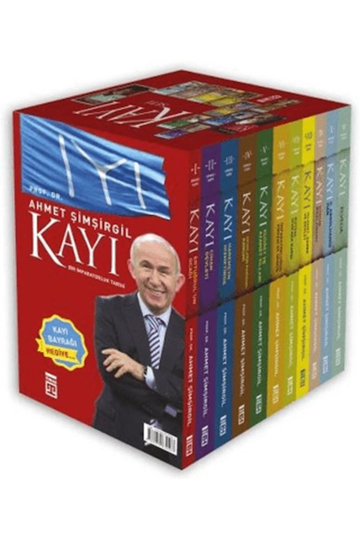 Timaş Yayınları Osmanlı Tarihi Kayı Seti (11 Kitap - Kayı Bayrağı Hediyeli)