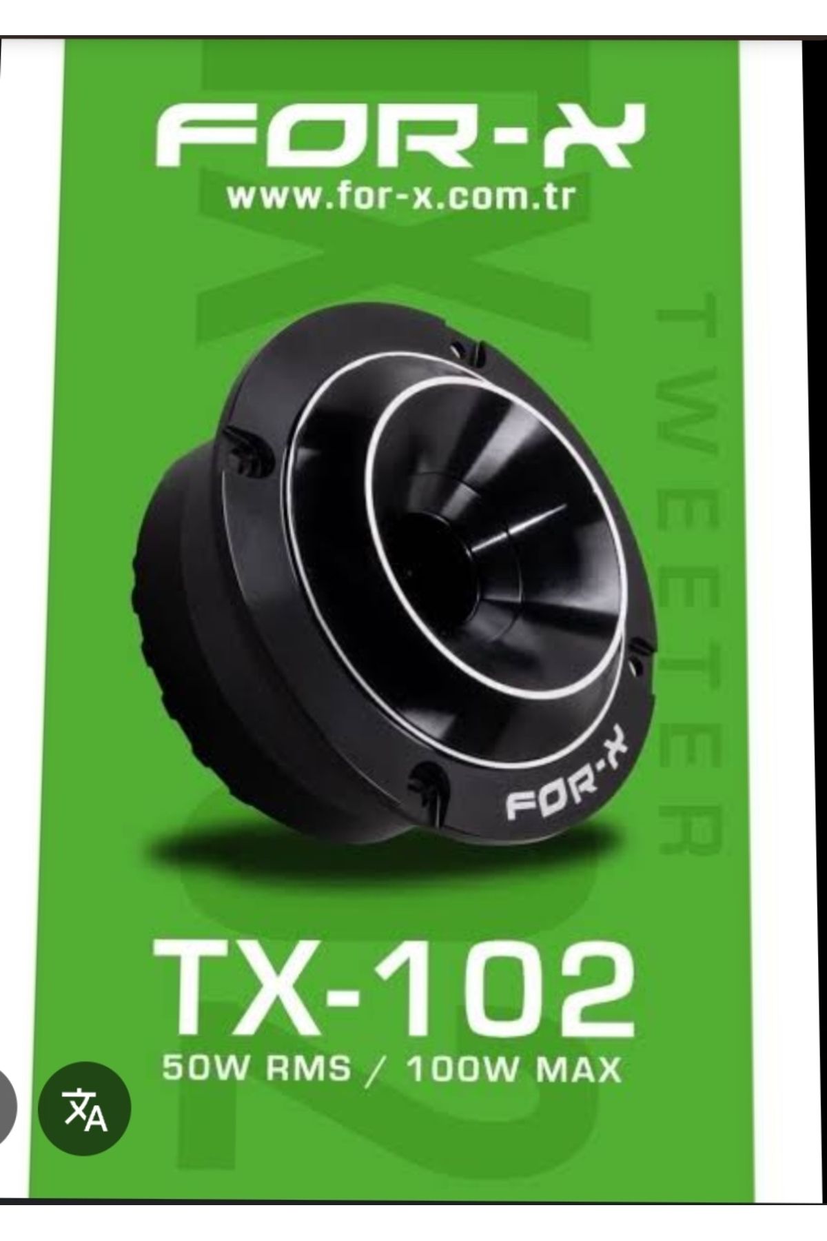 For-X Tx-102 100Watt 50Rms Tanesi