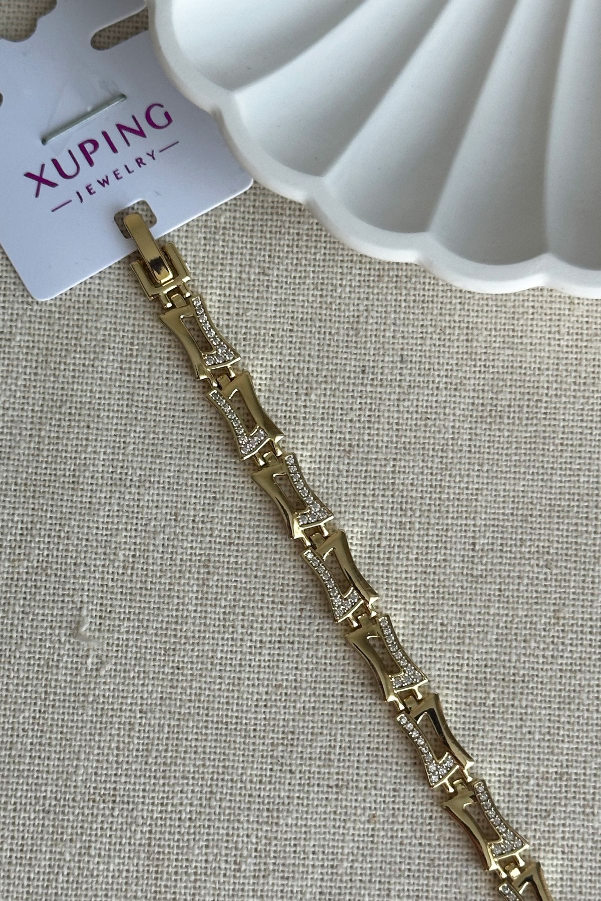 Modacaprea Xuping 17+2 cm Greuppe Kadın Bileklik Kadın Karamaz Bileklik Xuping Bileklik